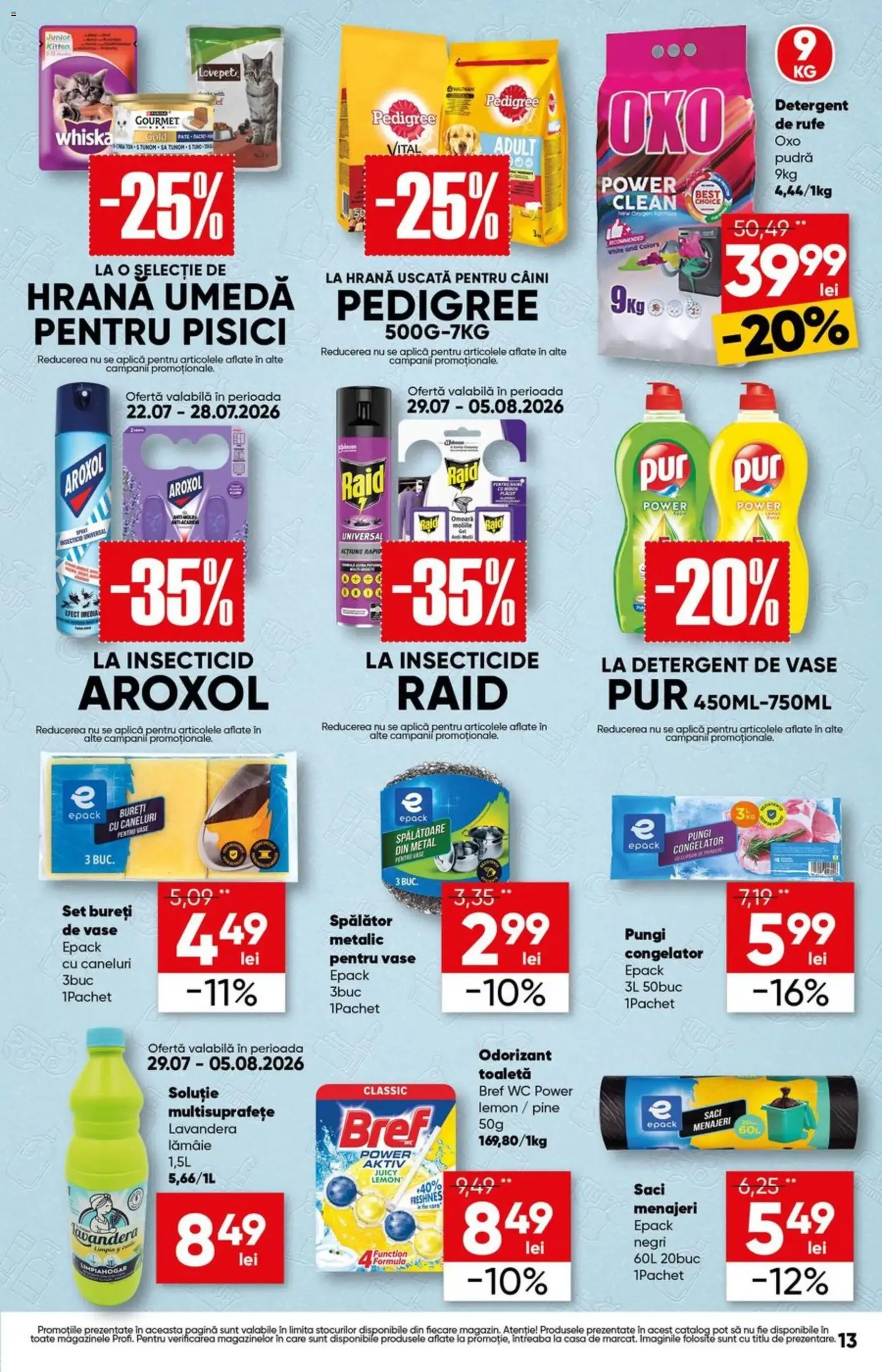 Profi Catalog - cataloage valabile începând cu 22.07.2026 pagina 13 din 19
