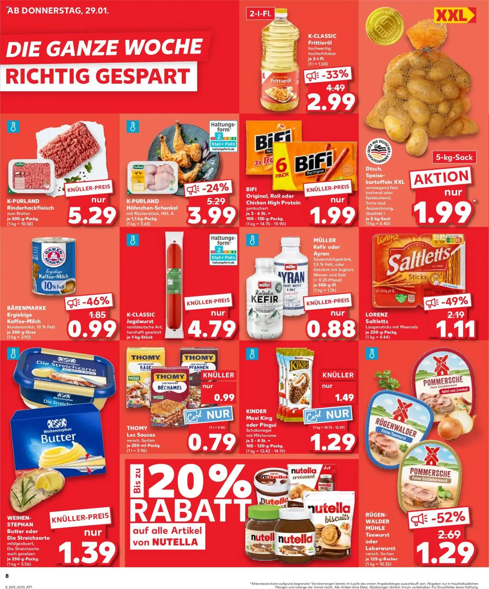 Kaufland Prospekt - Gültiger Prospekt ab 01.02.2026, Seite 8 von insgesamt 37