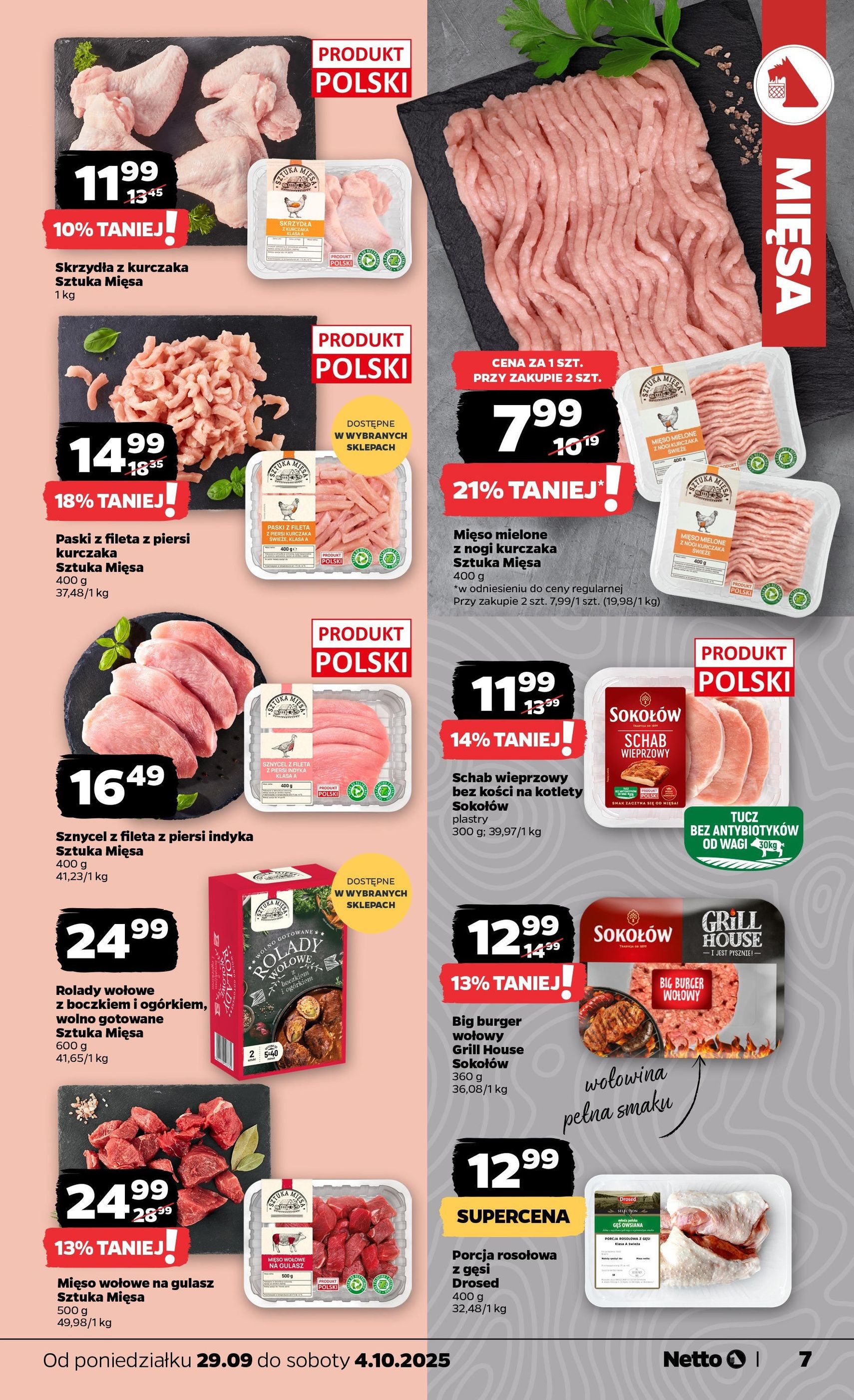 Netto gazetka - Spożywcza - ważny gazetka od 29.09.2025 strona 7 z 31 Netto gazetka - Spożywcza - ważny gazetka od 29.09.2025 strona 7 z 31