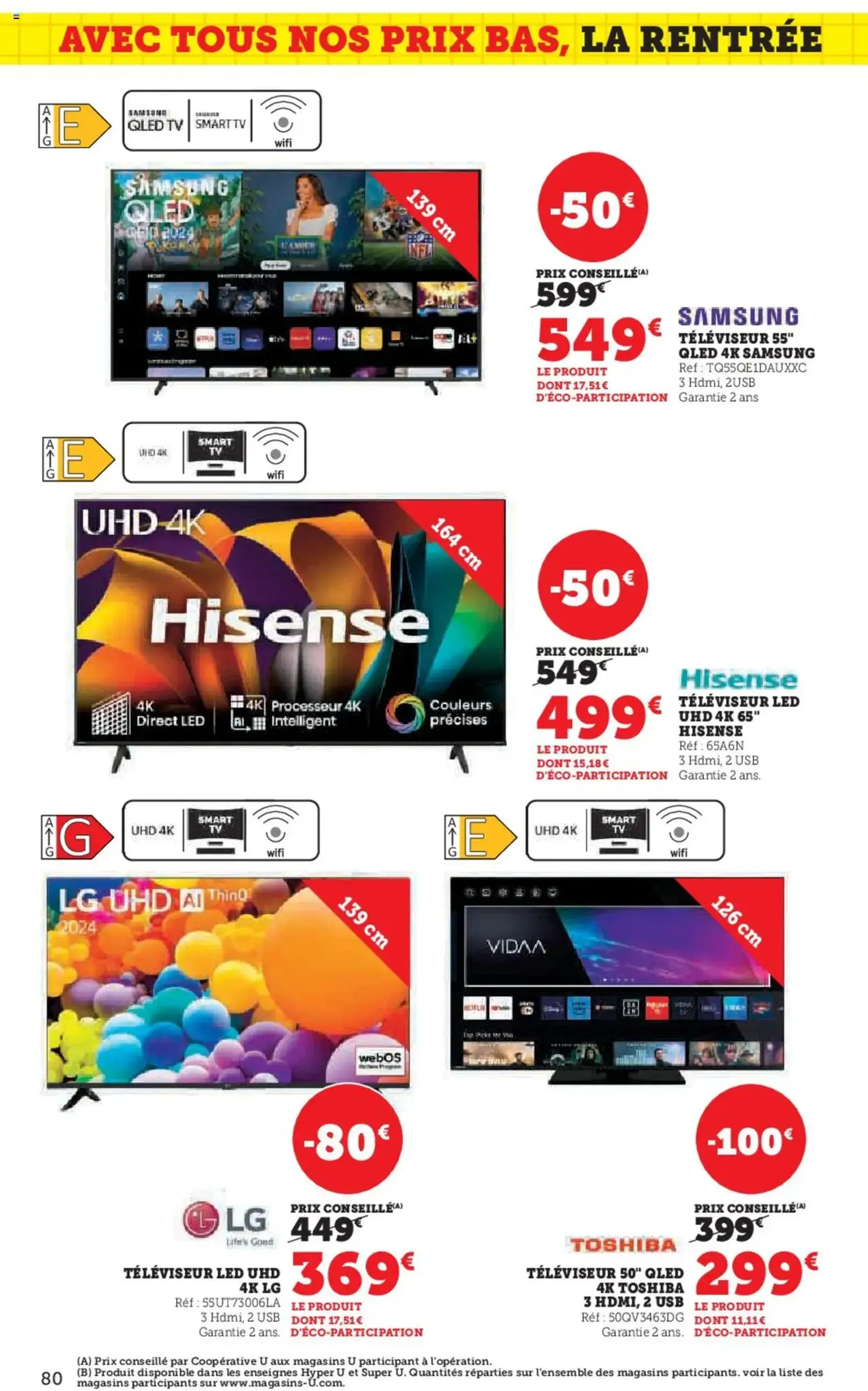 Hyper U catalogue - brochure valable à partir du 12/08/2025, page 80 sur 96 Hyper U catalogue - brochure valable à partir du 12/08/2025, page 80 sur 96