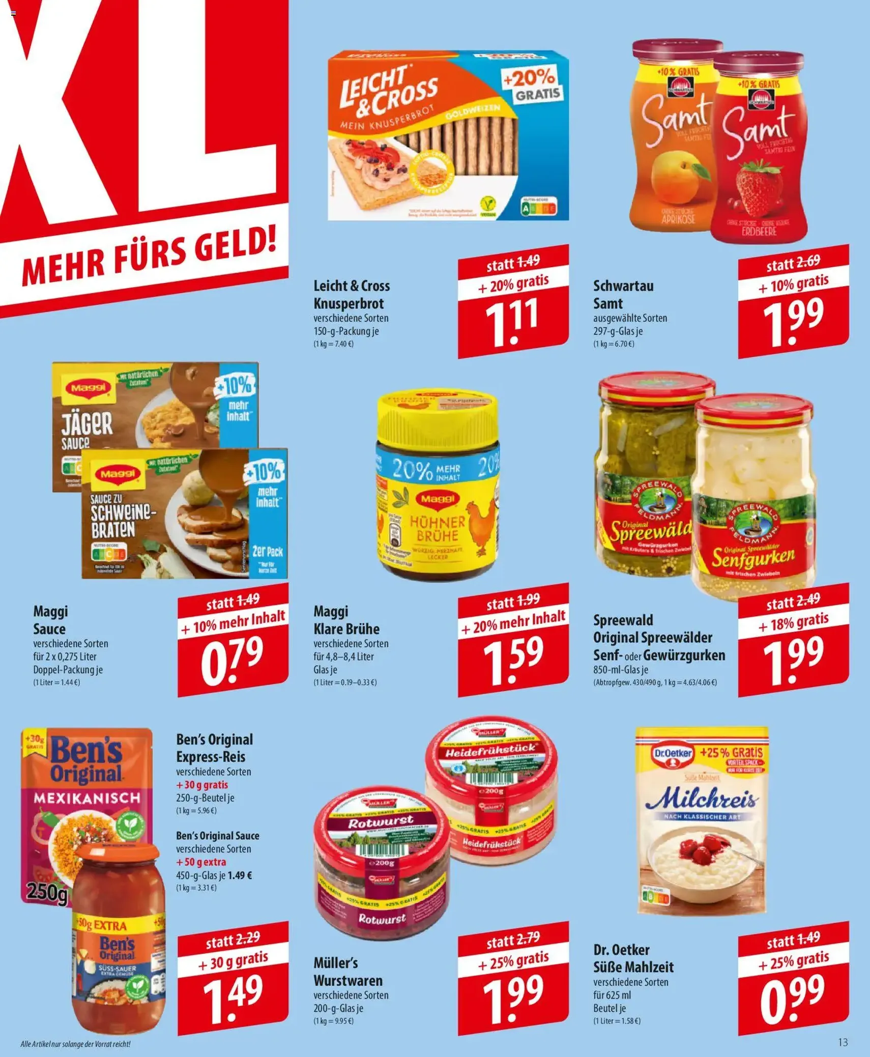 Famila Prospekt - Gültiger Prospekt ab 09.02.2026, Seite 13 von insgesamt 28