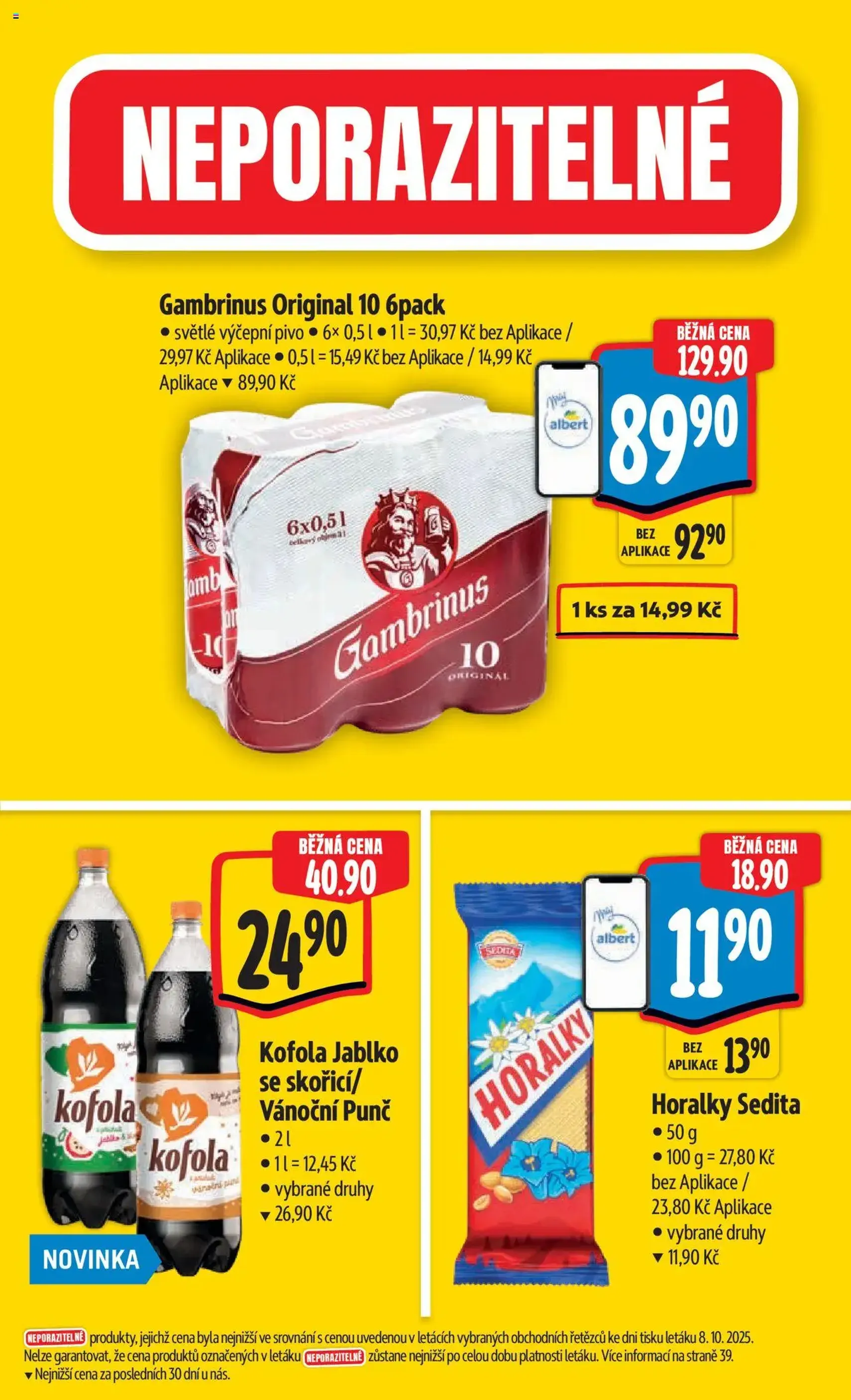 Albert leták - Hypermarket - platný leták od 15.10.2025 strana 5 z 63 Albert leták - Hypermarket - platný leták od 15.10.2025 strana 5 z 63