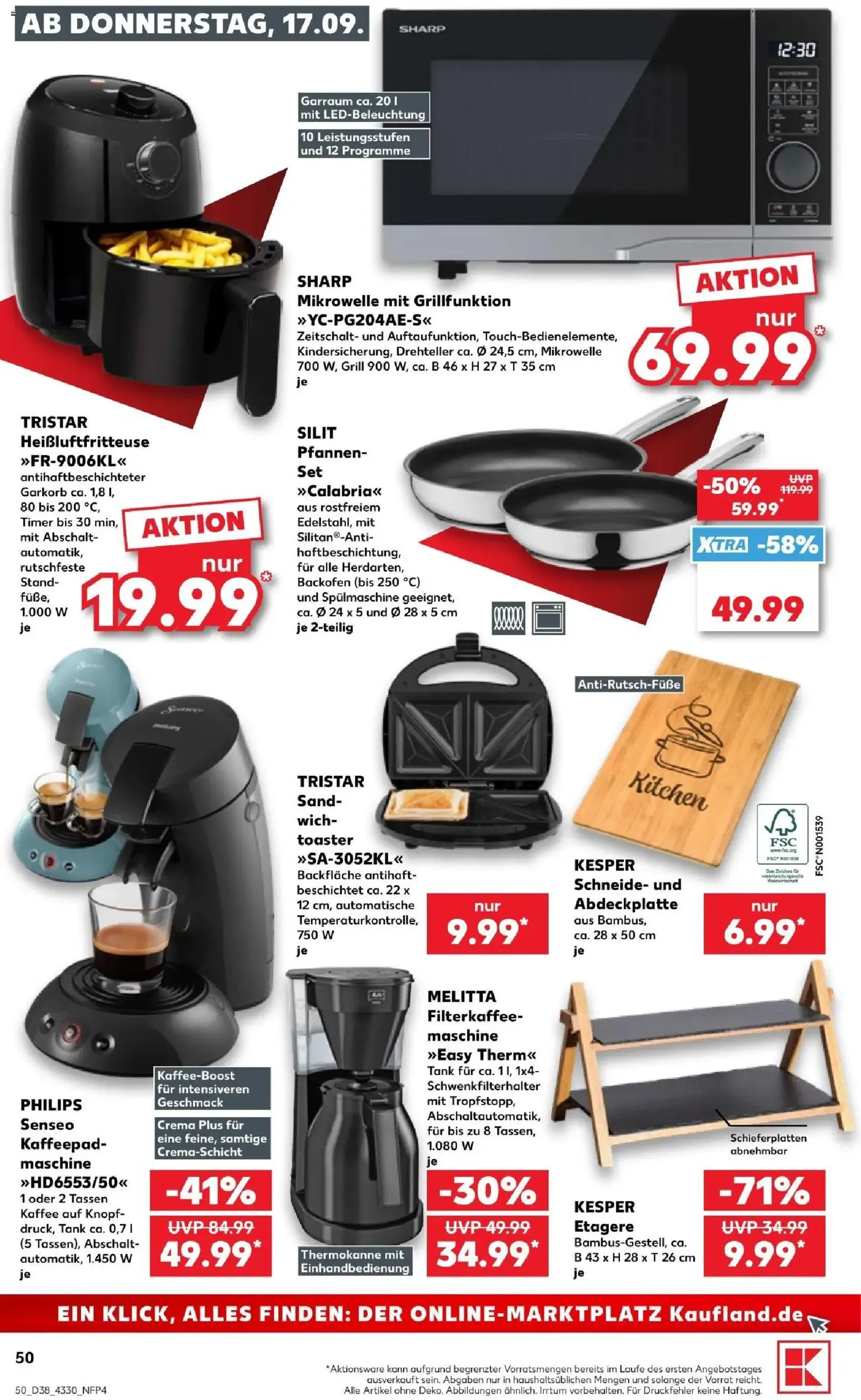 Kaufland Prospekt - Gültiger Prospekt ab 17.09.2026, Seite 50 von insgesamt 66
