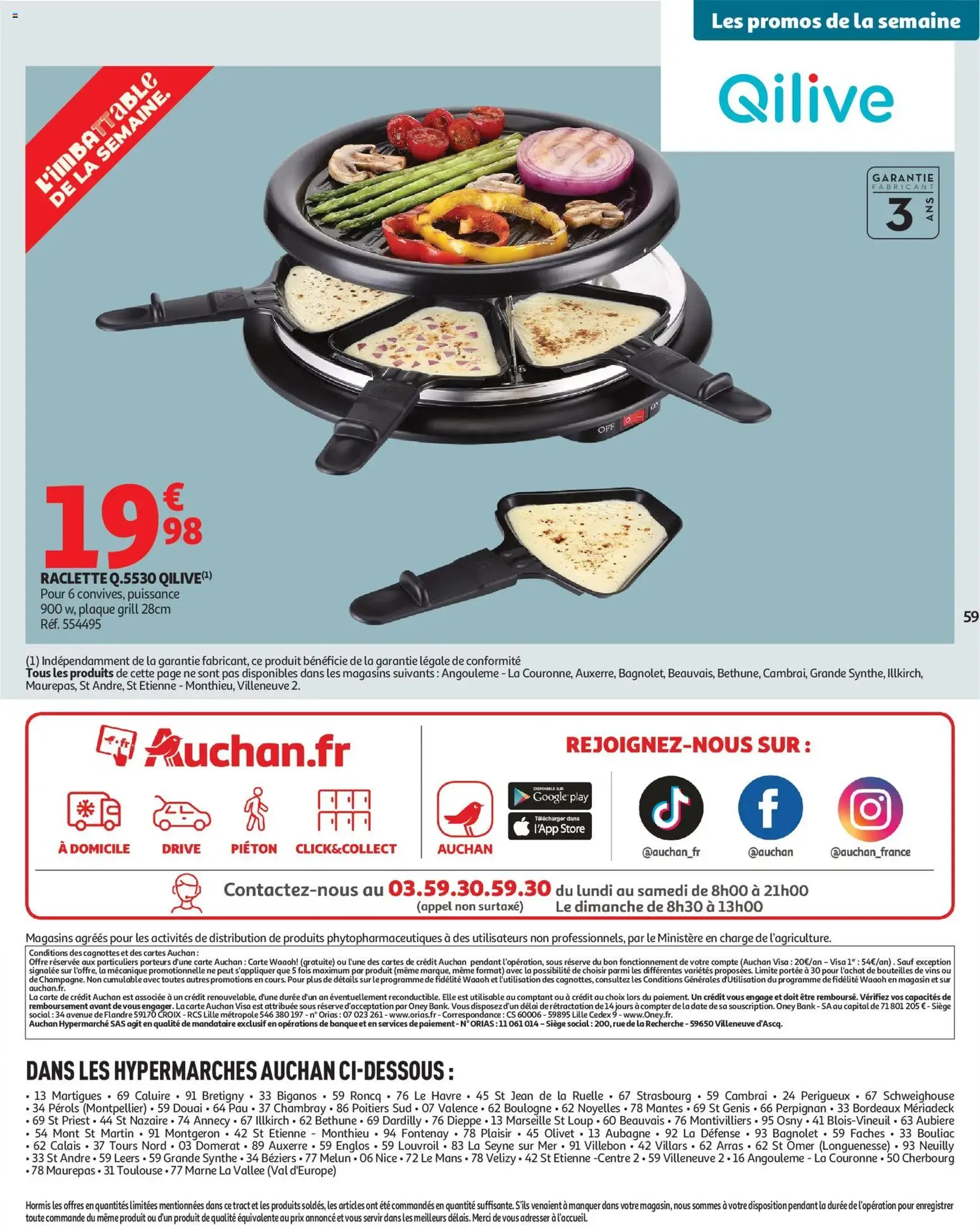 Auchan prospectus - brochure valable à partir du 02/12/2025, page 59 sur 62