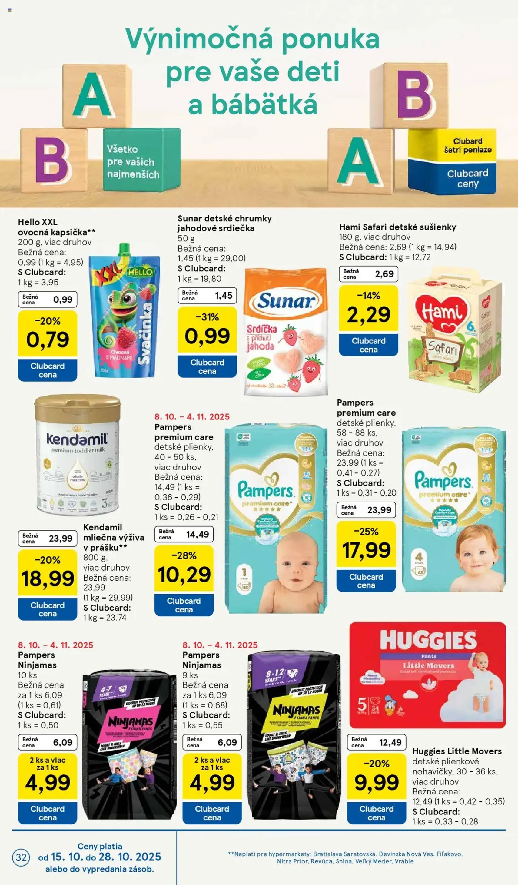 Tesco Hypermarket - leták - platný leták od 15.10.2025 strana 32 z 42
