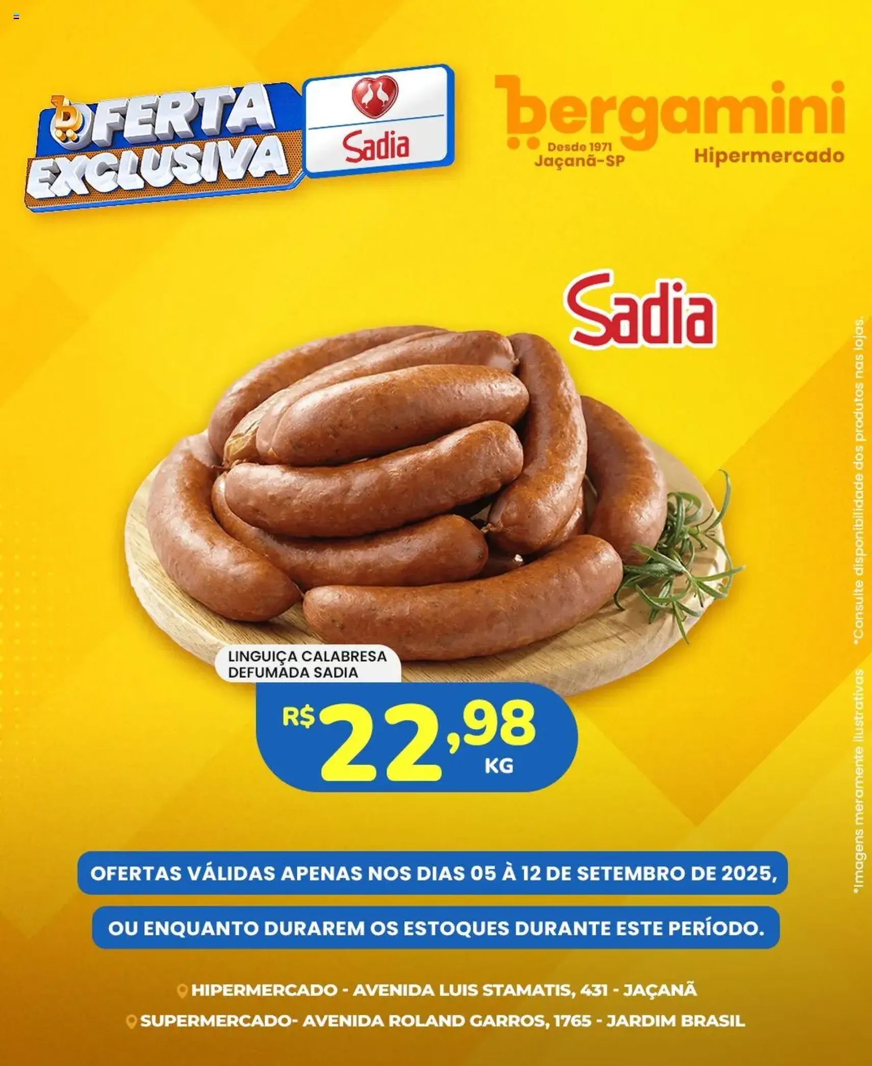 Supermercado Bergamini - Ofertas Sadia - folheto válido a partir de 05/09/2025 página 4 de 7 Supermercado Bergamini - Ofertas Sadia - folheto válido a partir de 05/09/2025 página 4 de 7