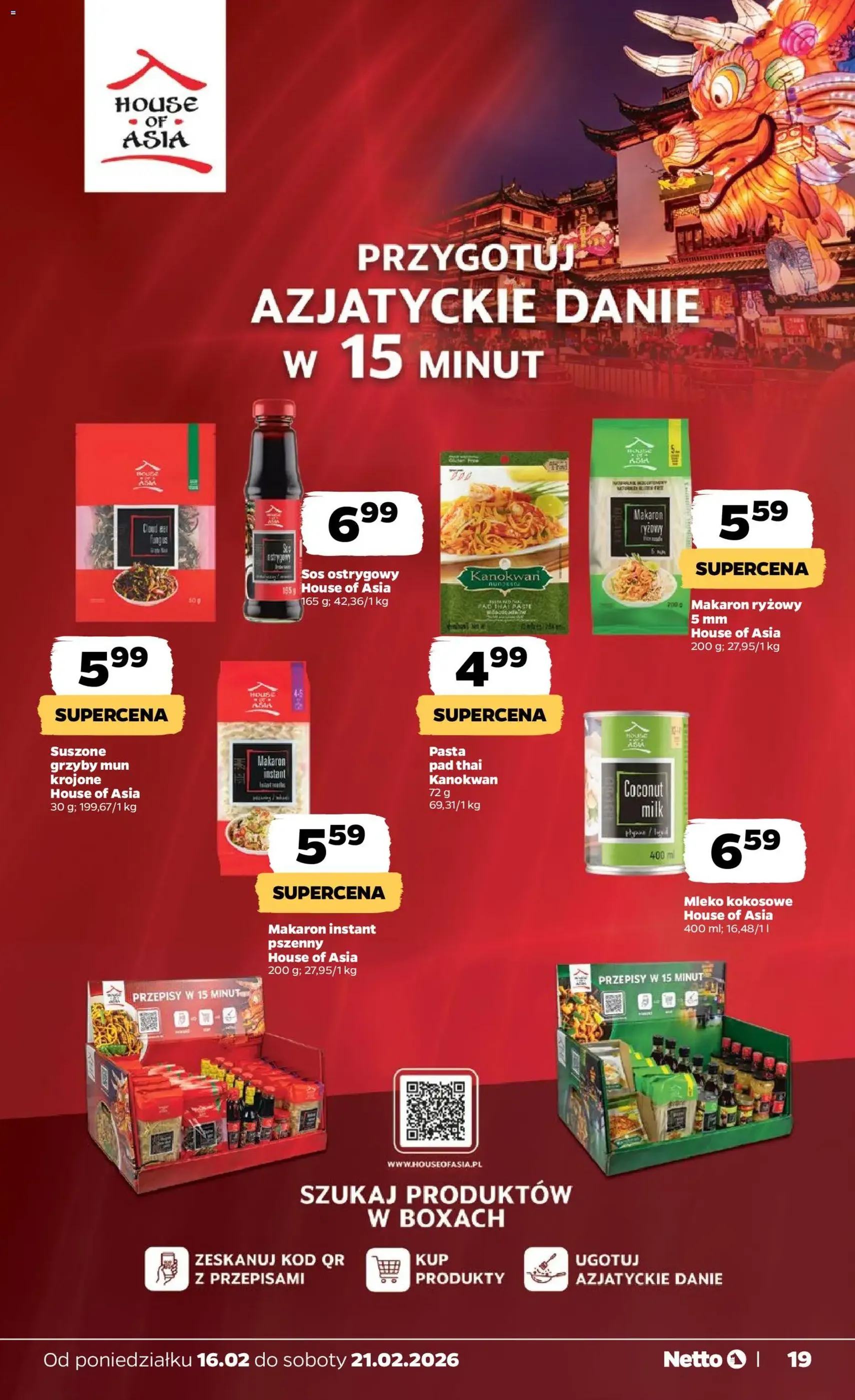 Netto gazetka - Spożywcza - ważny gazetka od 16.02.2026 strona 19 z 33