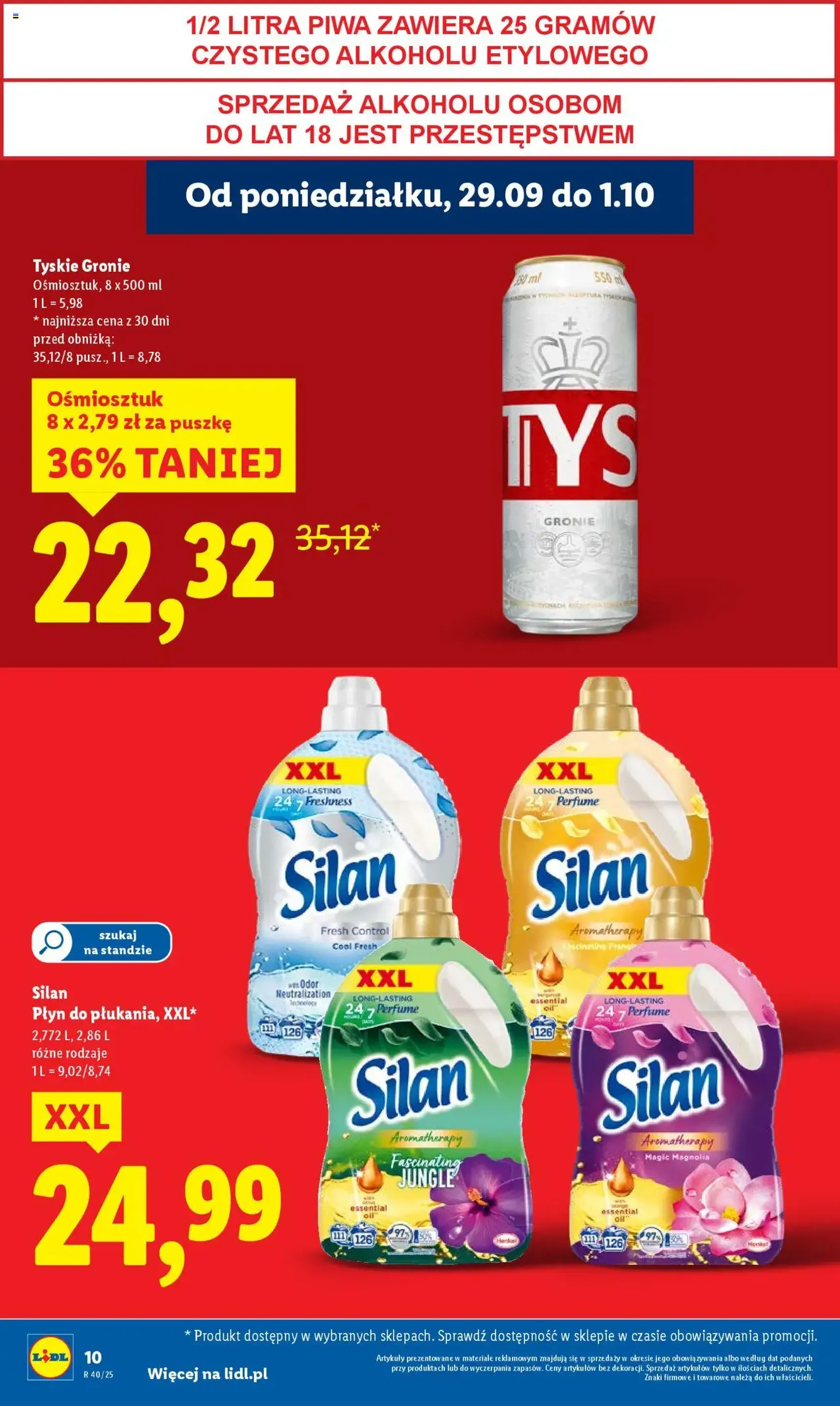 Lidl Gazetka - ważny gazetka od 29.09.2025 strona 10 z 71