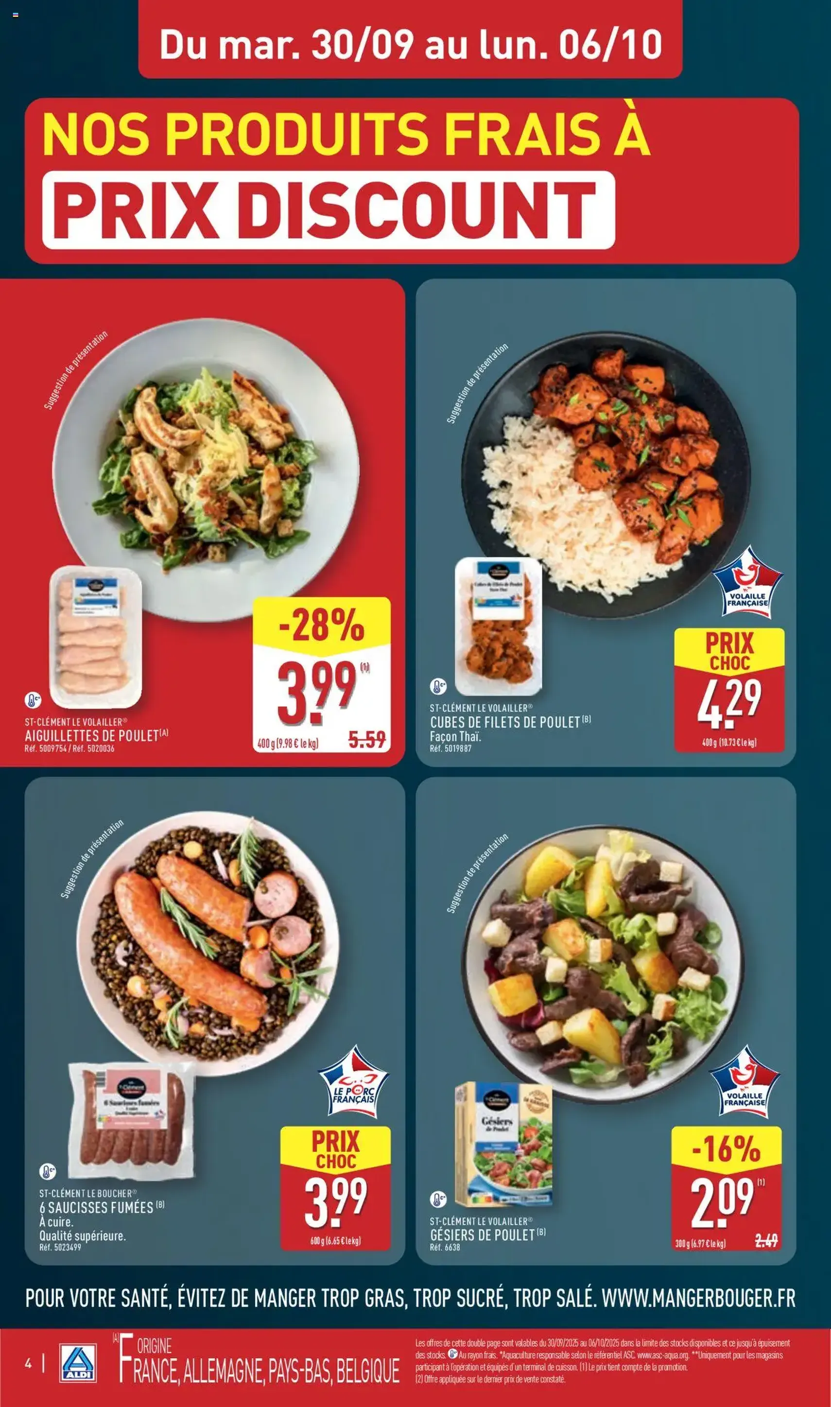 Aldi catalogue semaine 40 - brochure valable à partir du 30/09/2025, page 6 sur 51 Aldi catalogue semaine 40 - brochure valable à partir du 30/09/2025, page 6 sur 51