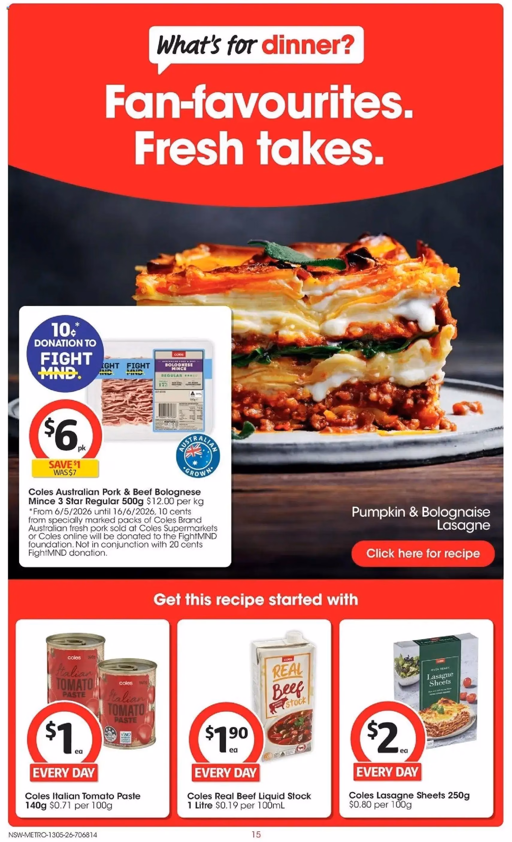 Coles catalogue - valid flyer from 13/05/2026, page 15 of 43