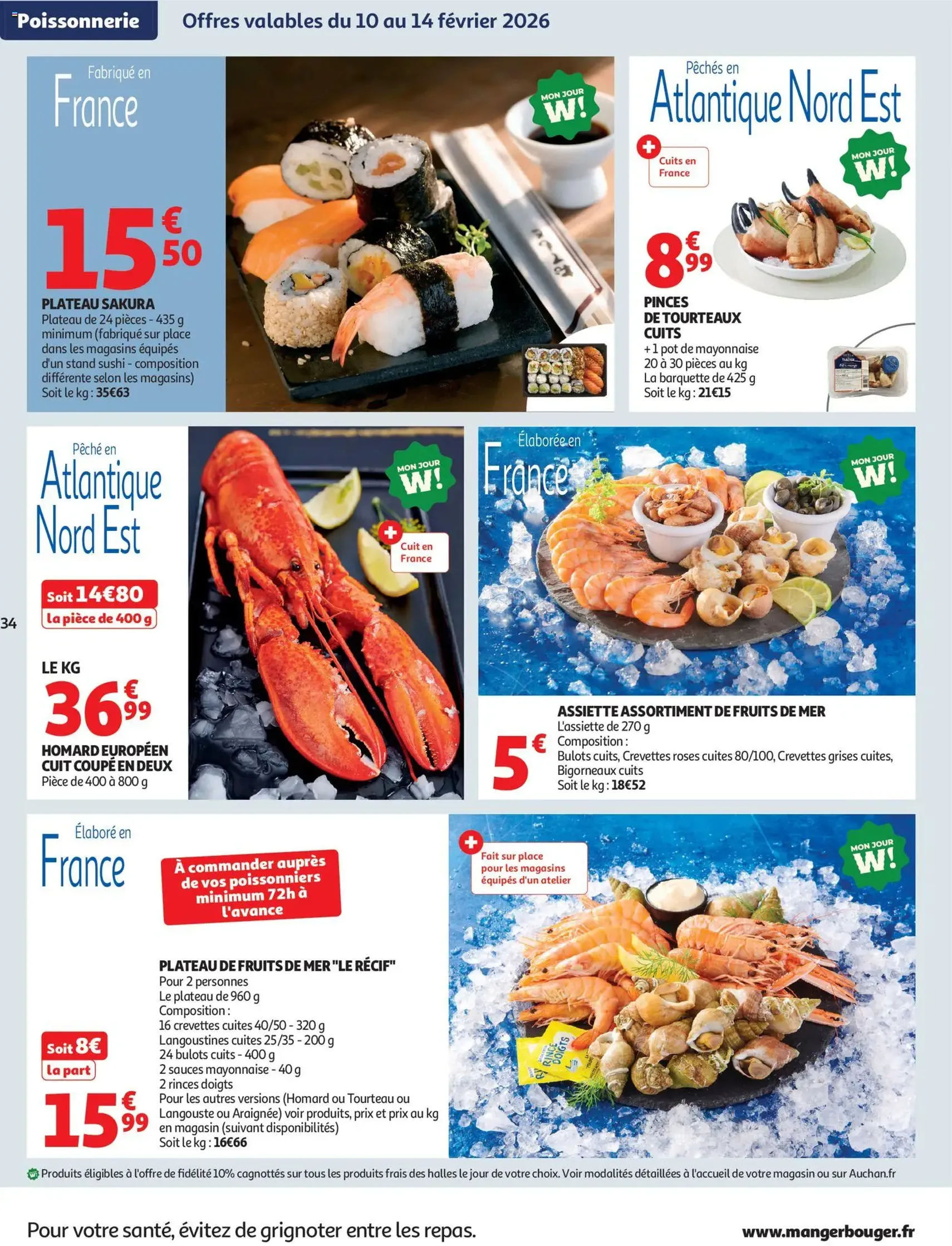 Auchan folder / publicité - geldige folder vanaf 10/02/2026 pagina 34 van 54