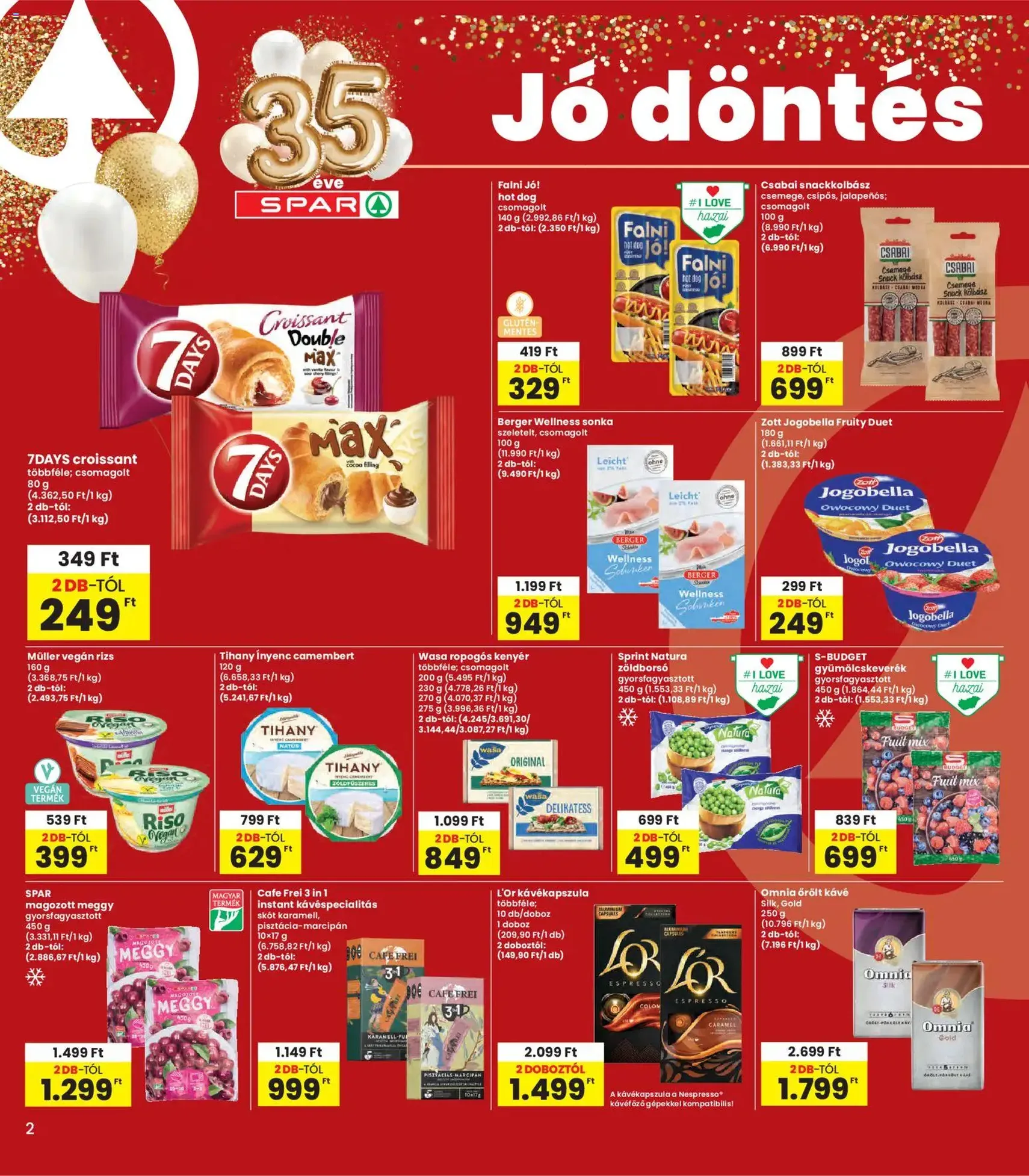 Interspar Akciós újság - 2026.02.12. érvényes szórólap 2 oldal 20 oldalból