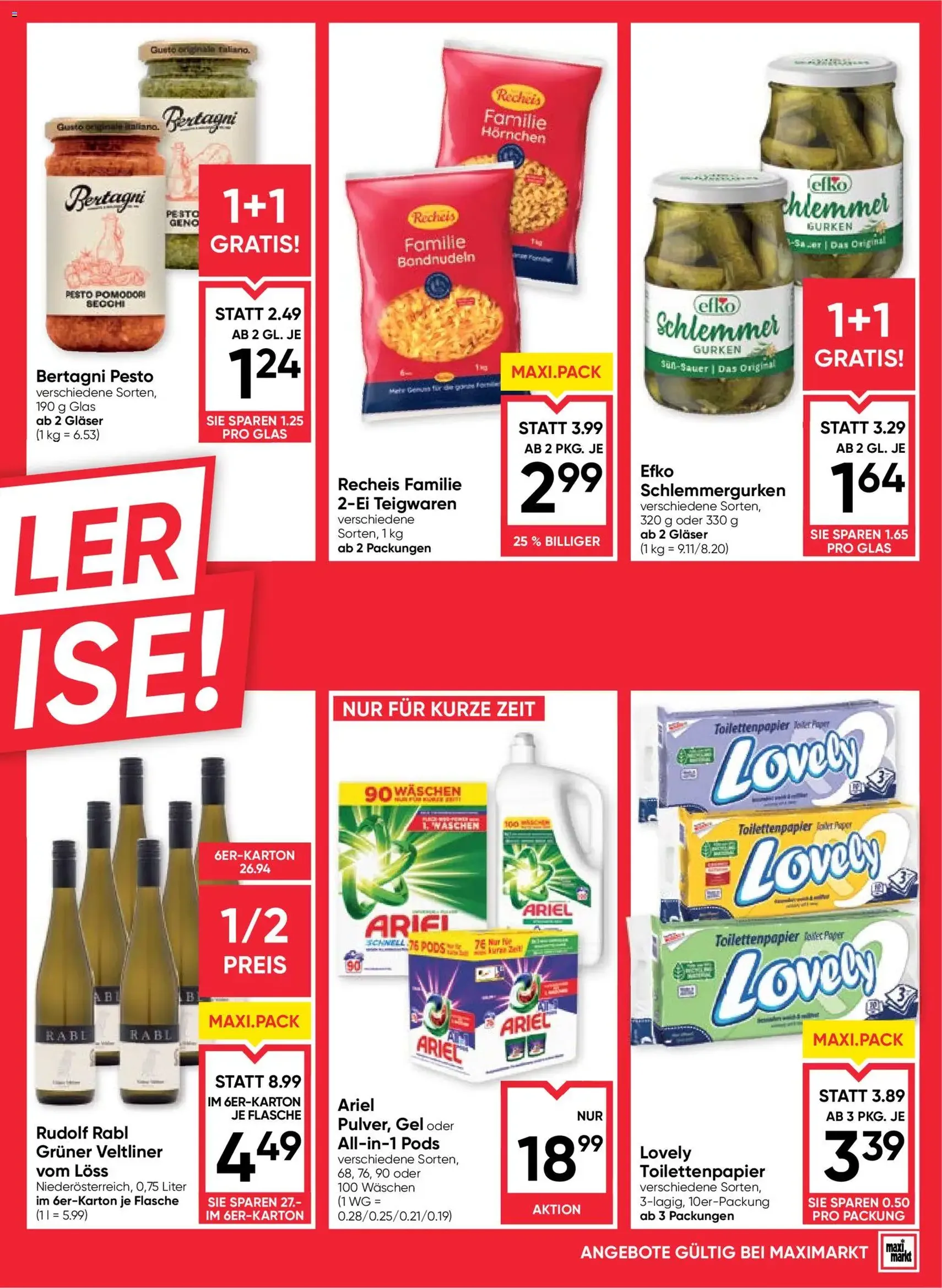 Maximarkt Flugblatt - Gültiger Prospekt ab 22.01.2026, Seite 3 von insgesamt 24