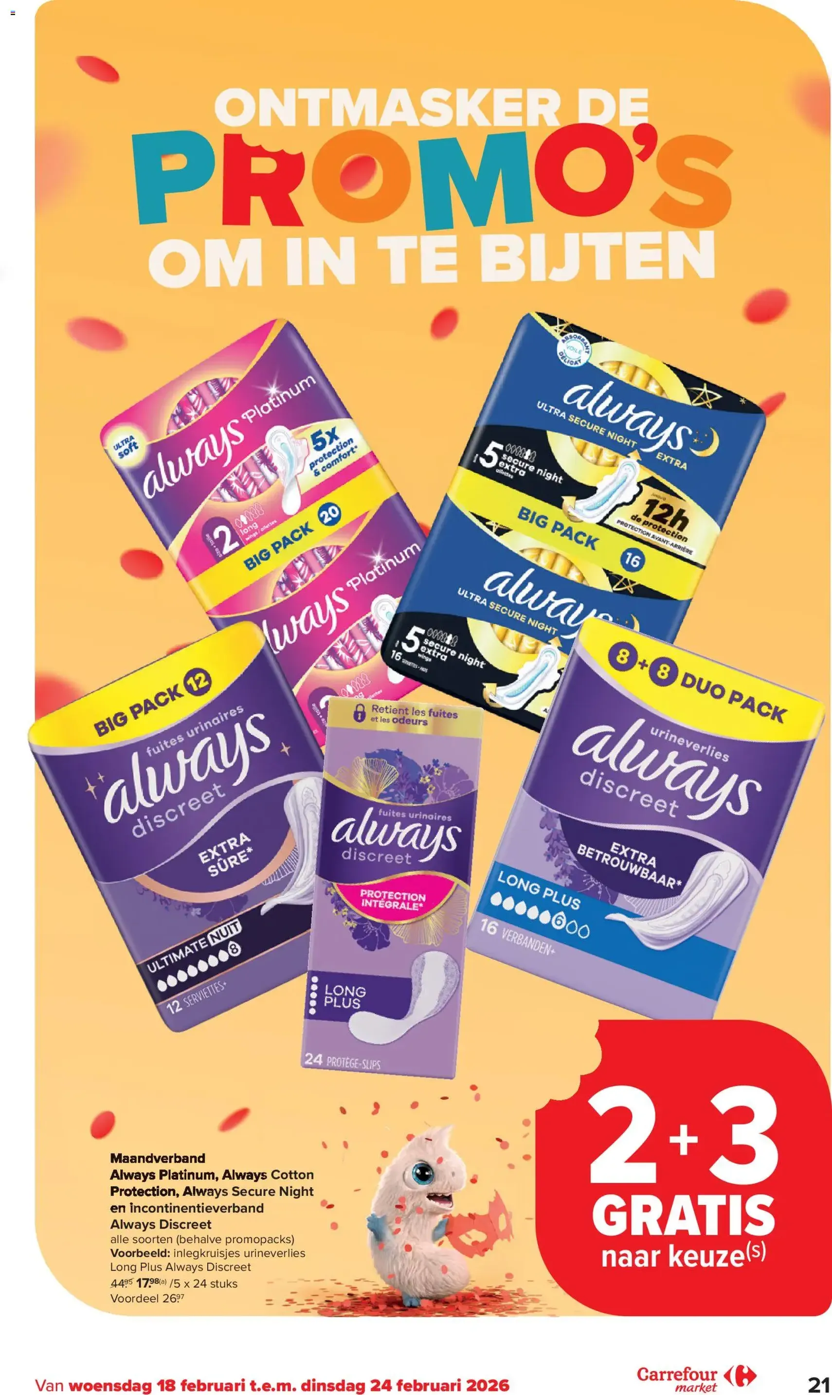 Carrefour market folder week 8 - geldige folder vanaf 18/02/2026 pagina 21 van 24
