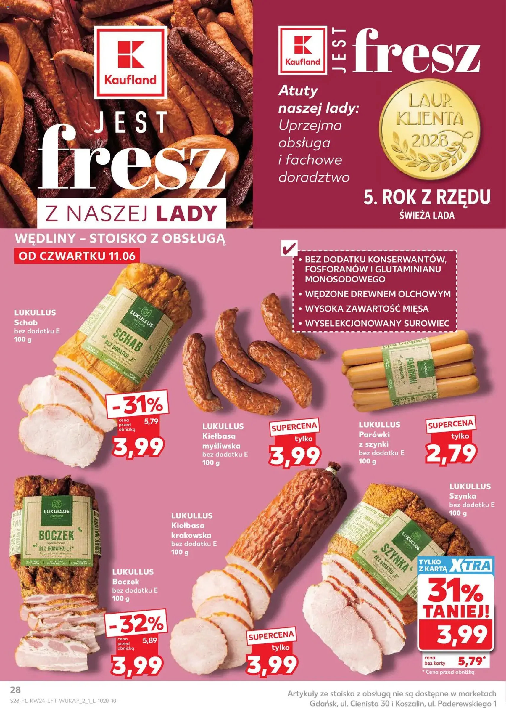 Kaufland gazetka - ważny gazetka od 11.06.2026 strona 28 z 68