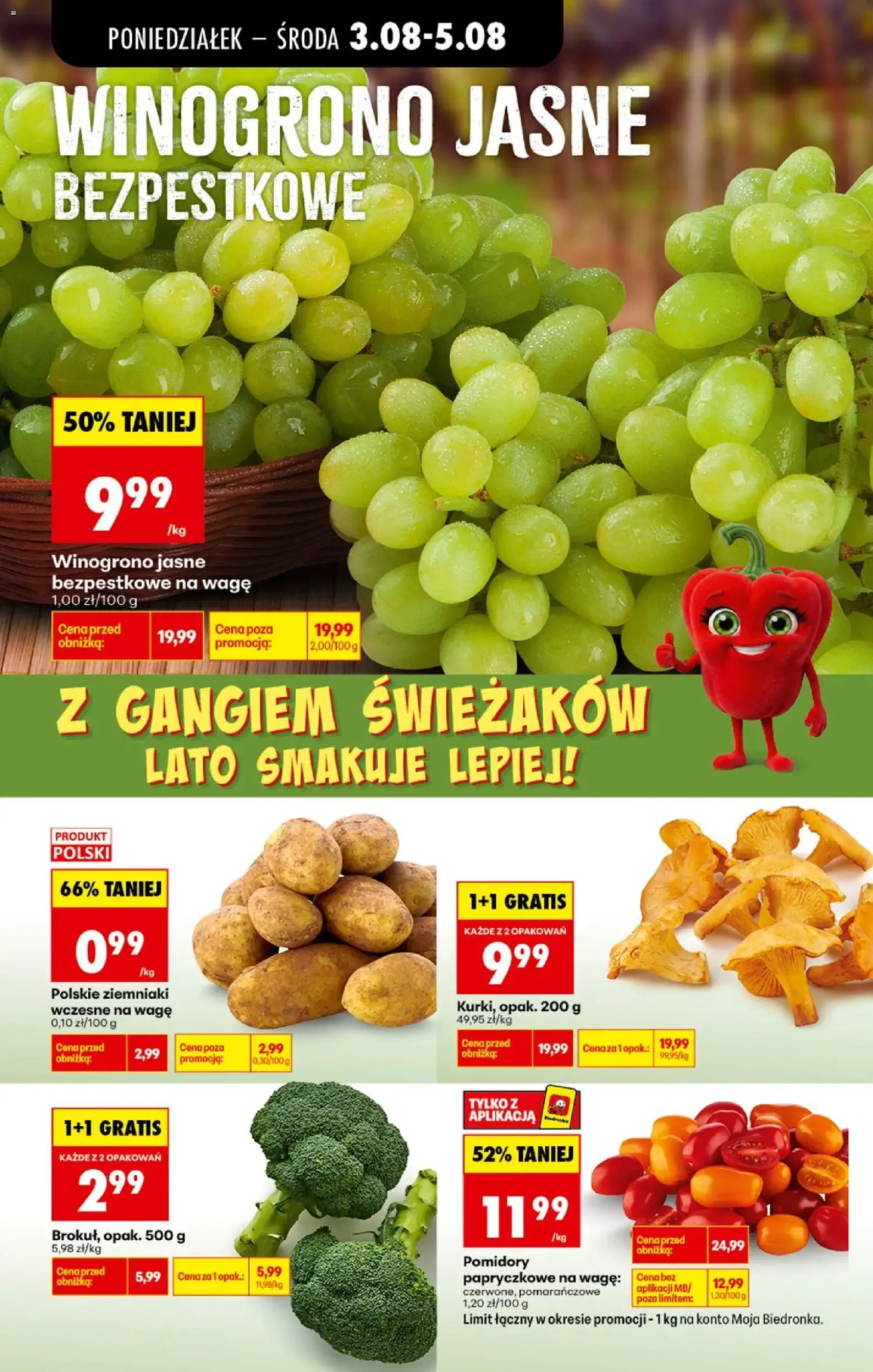 Biedronka gazetka od poniedziałku - ważny gazetka od 03.08.2026 strona 22 z 81