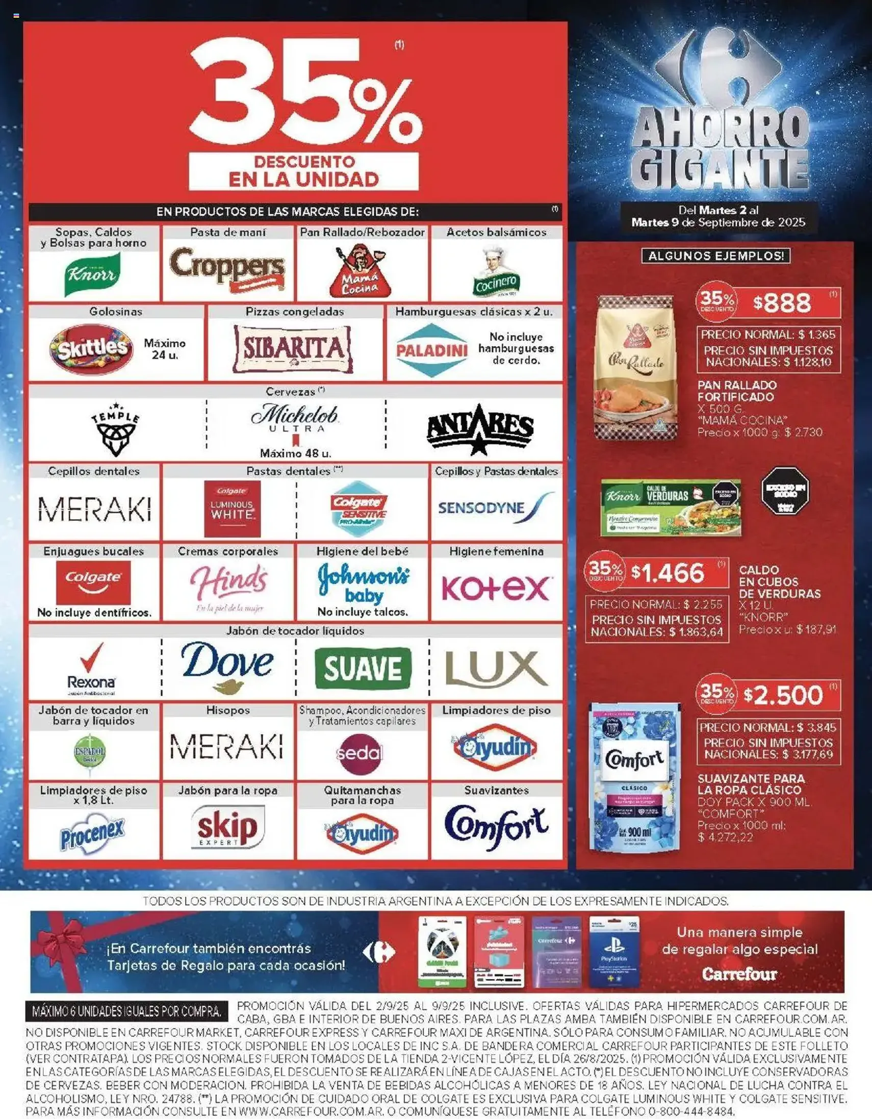 Carrefour ofertas - folleto válido desde 02/09/2025 página 7 de 32 Carrefour ofertas - folleto válido desde 02/09/2025 página 7 de 32