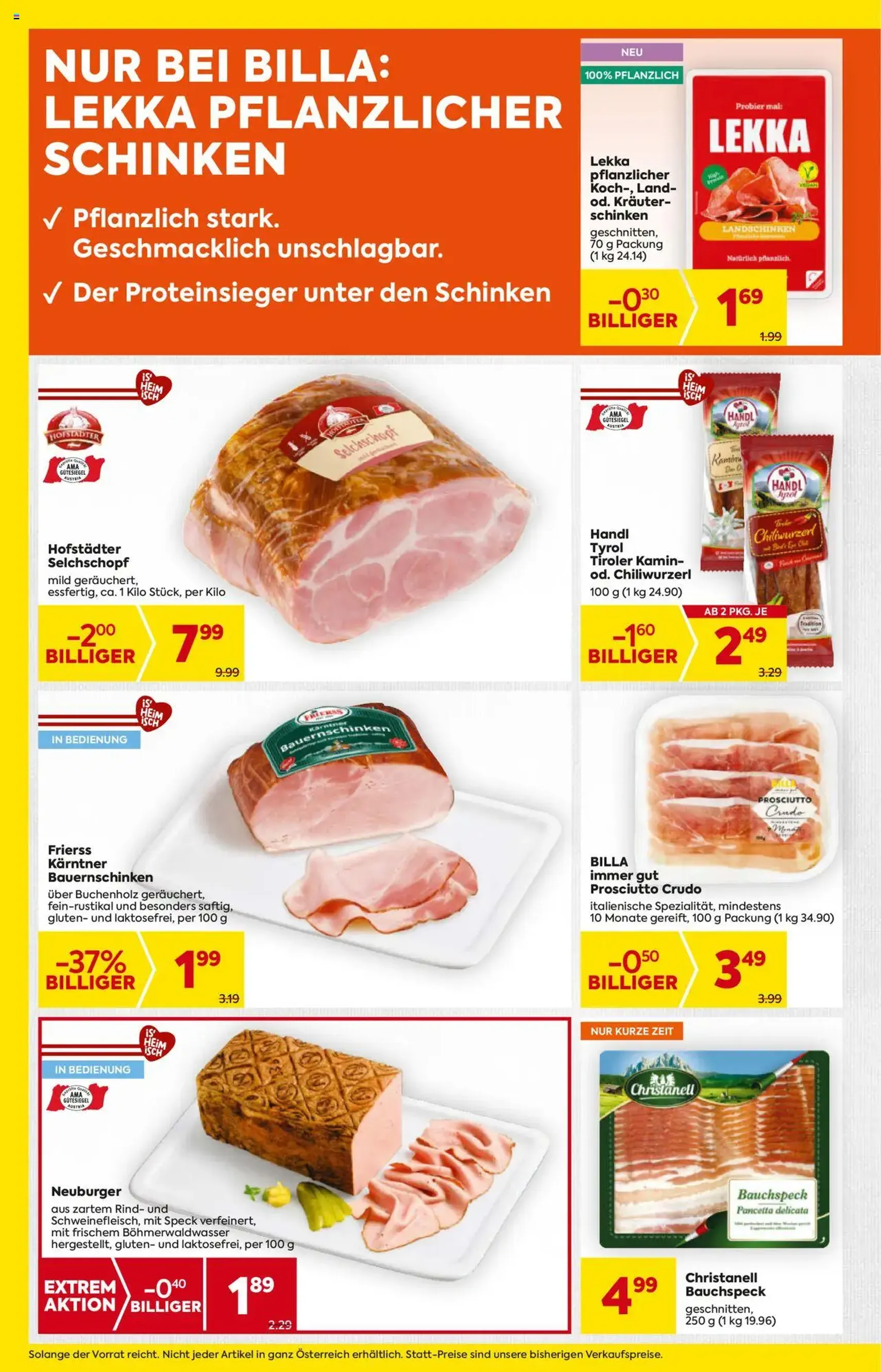 Billa Flugblatt - Gültiger Prospekt ab 09.10.2025, Seite 10 von insgesamt 20 Billa Flugblatt - Gültiger Prospekt ab 09.10.2025, Seite 10 von insgesamt 20