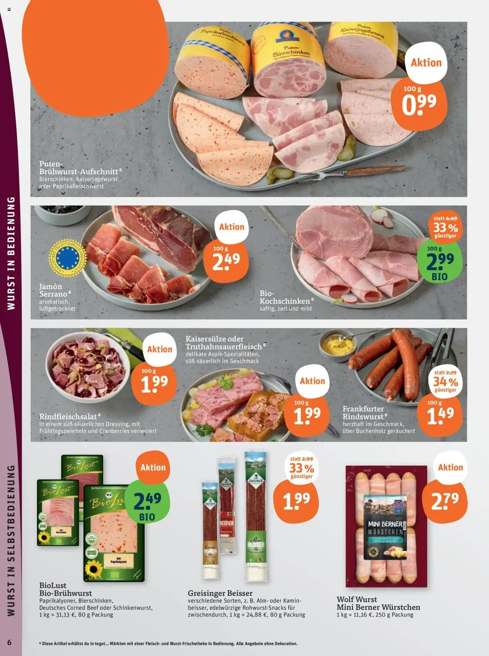 Tegut Prospekt - Gültiger Prospekt ab 08.09.2025, Seite 8 von insgesamt 23 Tegut Prospekt - Gültiger Prospekt ab 08.09.2025, Seite 8 von insgesamt 23