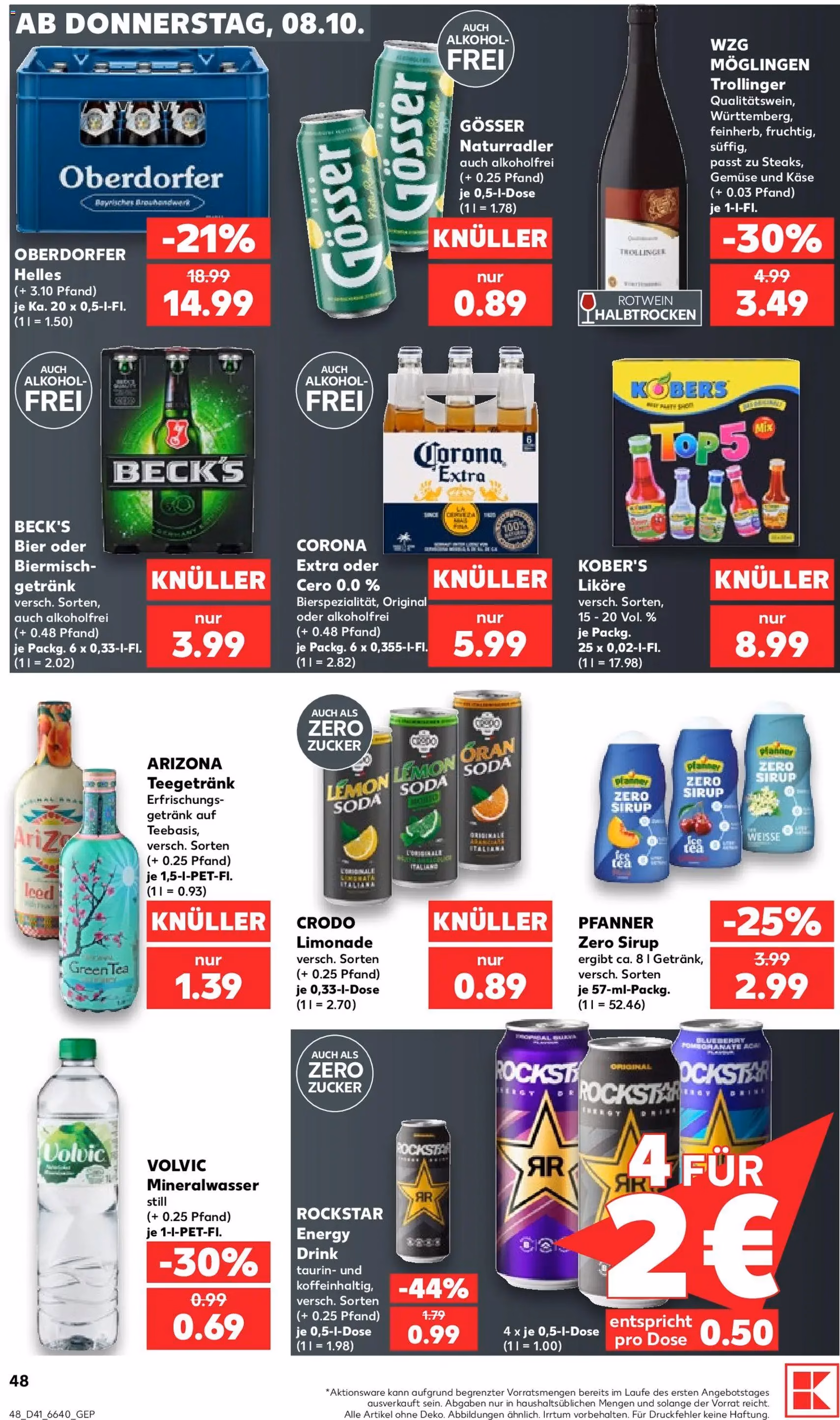 Kaufland Prospekt - Gültiger Prospekt ab 08.10.2026, Seite 48 von insgesamt 70