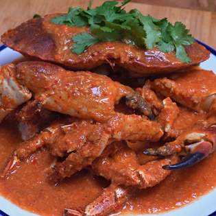 Recipe preview Homemade Singaporean chilli crab recipe