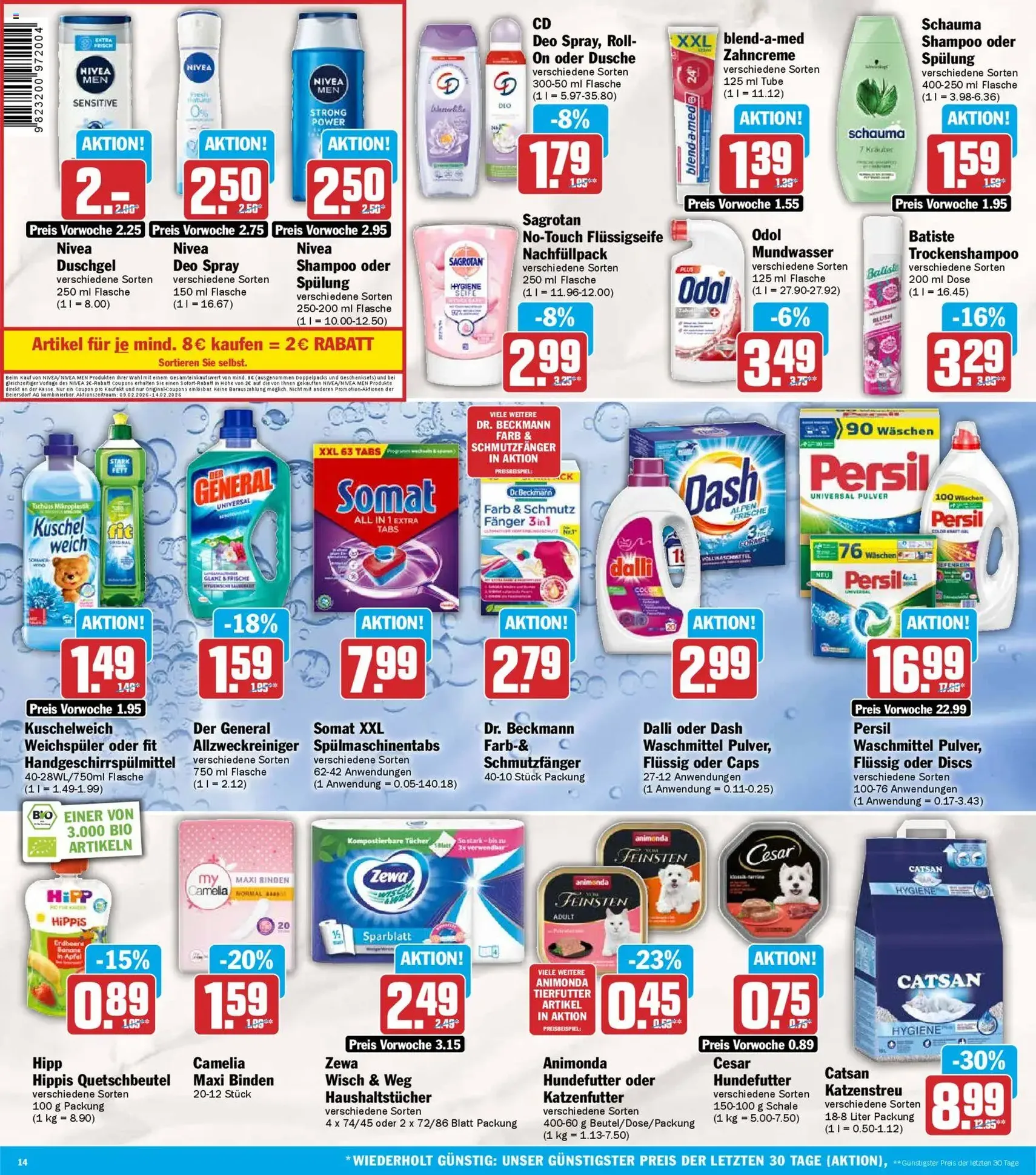 HIT Prospekt - Gültiger Prospekt ab 09.02.2026, Seite 14 von insgesamt 19