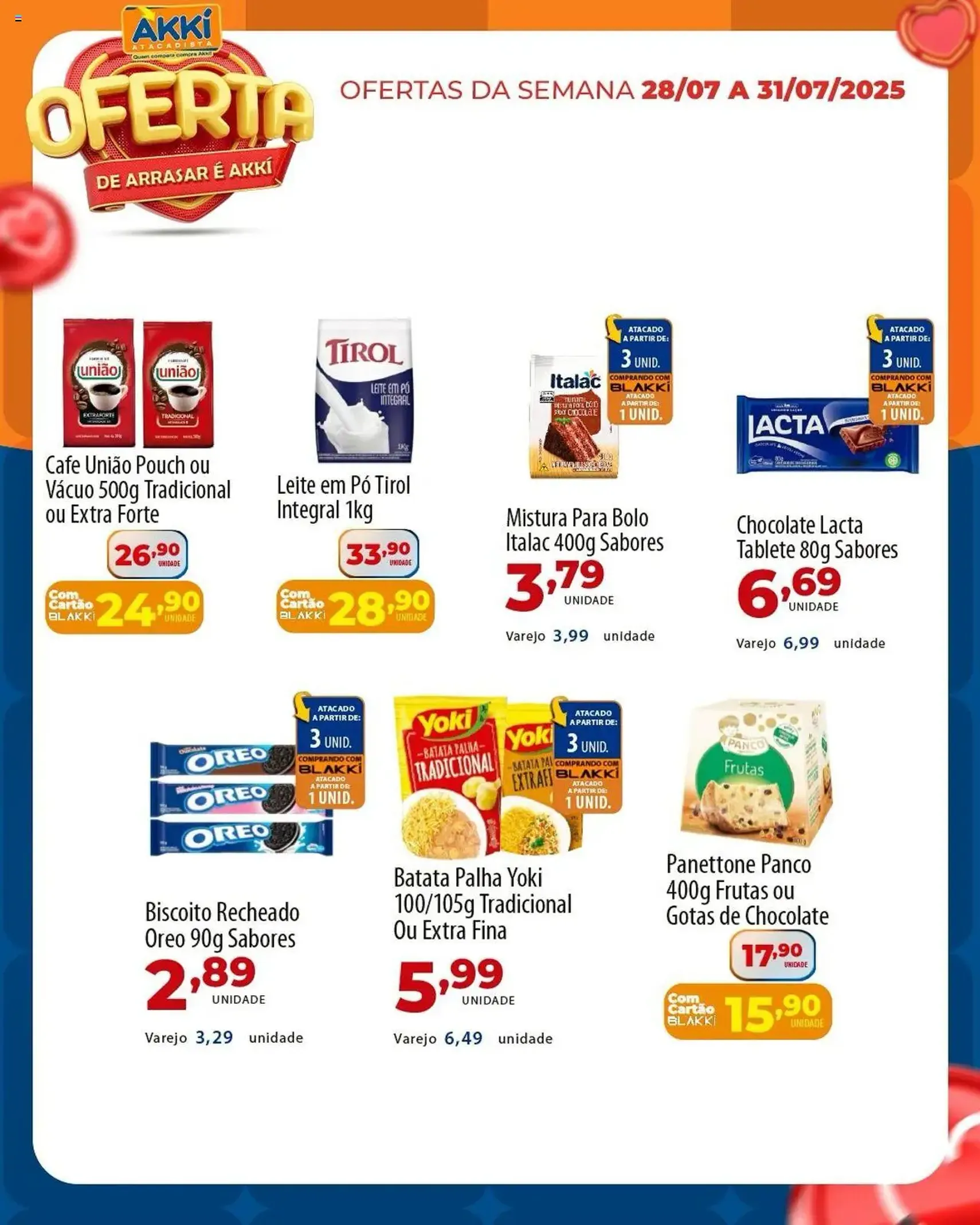 Akki Atacadista - Ofertas da semana - folheto válido a partir de 28/07/2025 página 4 de 6 Akki Atacadista - Ofertas da semana - folheto válido a partir de 28/07/2025 página 4 de 6
