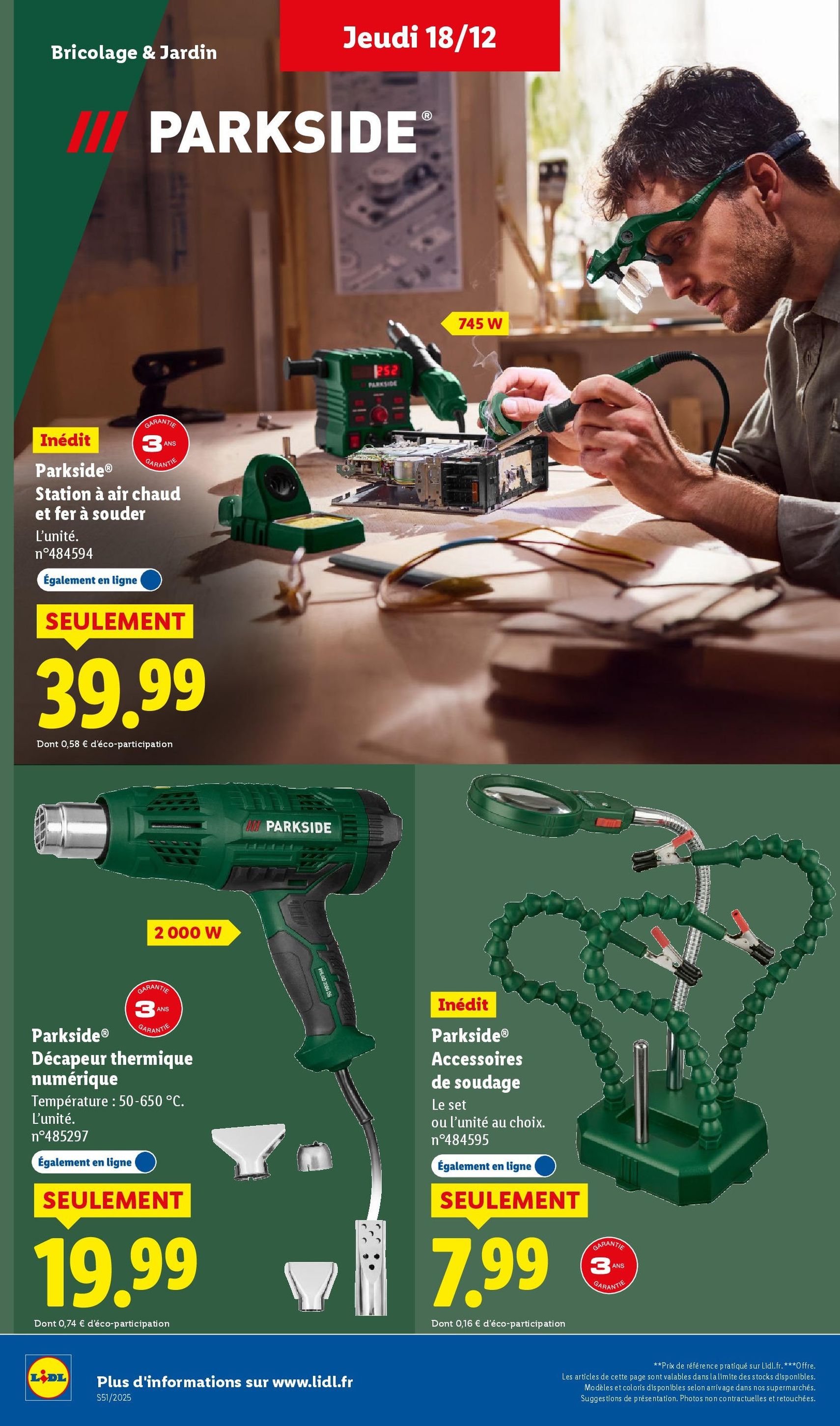 LIDL catalogue semaine 51 - brochure valable à partir du 18/12/2025, page 44 sur 87