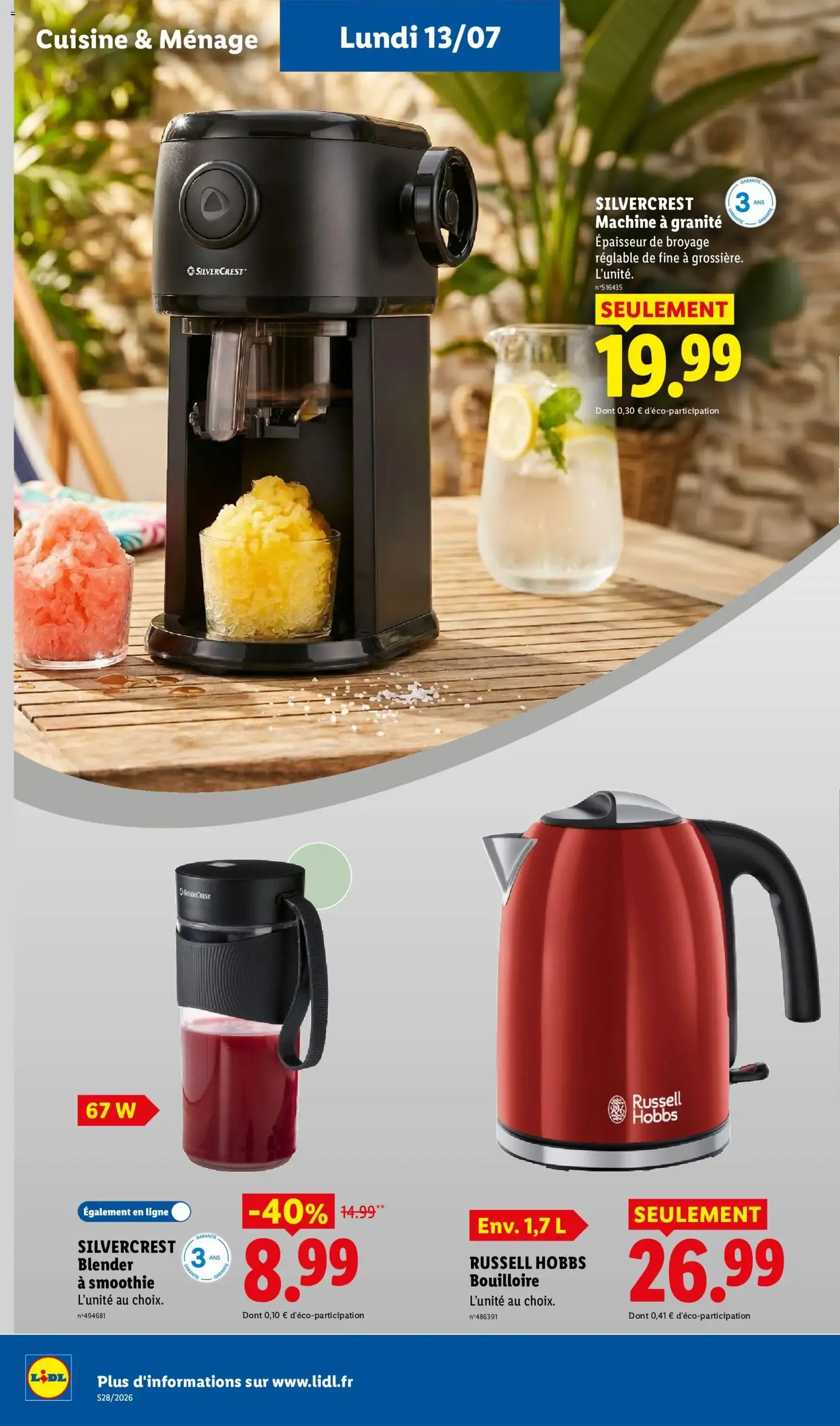 LIDL catalogue - brochure valable à partir du 09/07/2026, page 52 sur 68