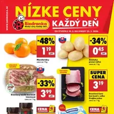 Biedronka leták - náhľad letáku platný od 19.03.2026