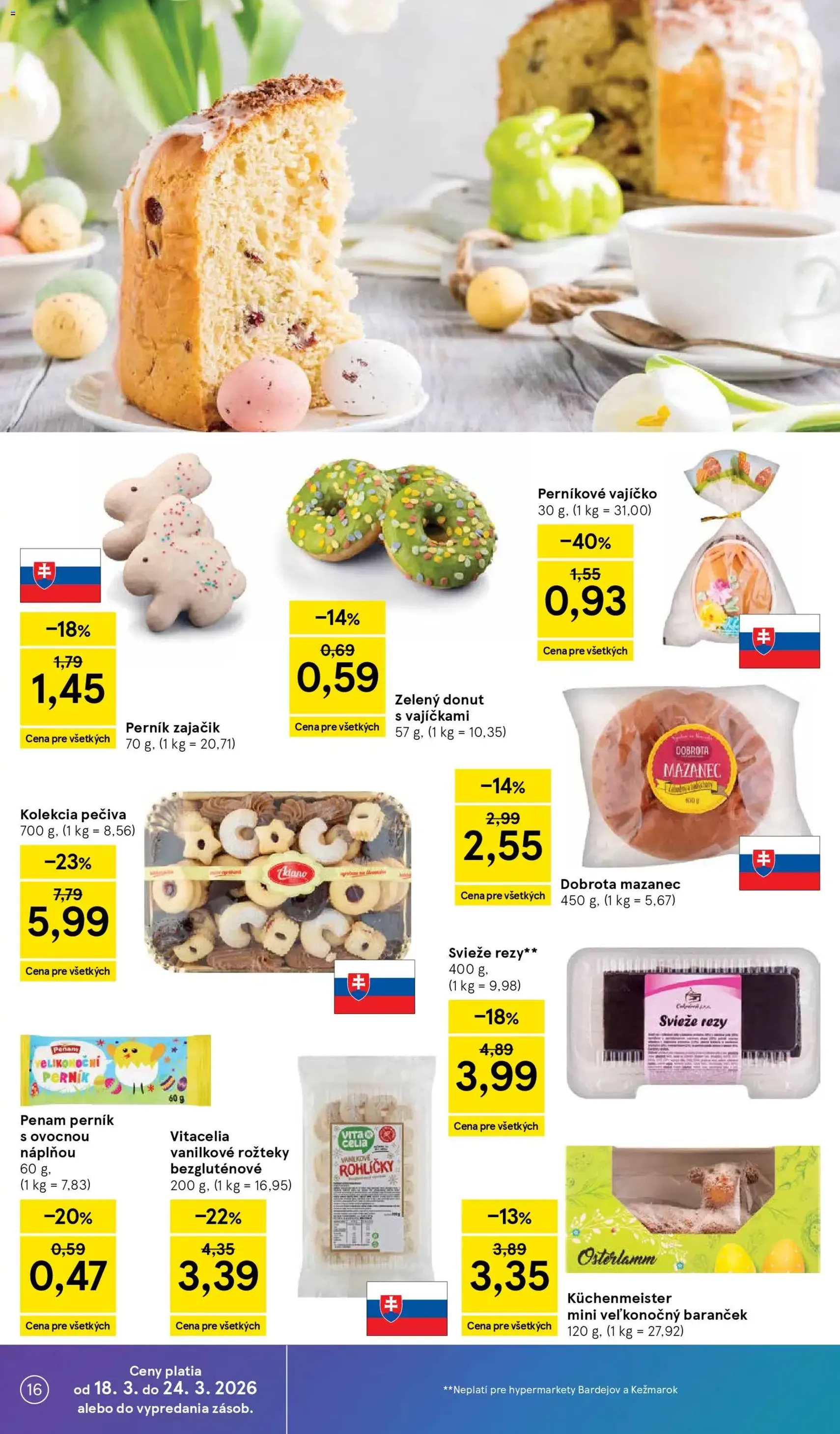 Tesco hypermarket - leták - platný leták od 18.03.2026 strana 16 z 49