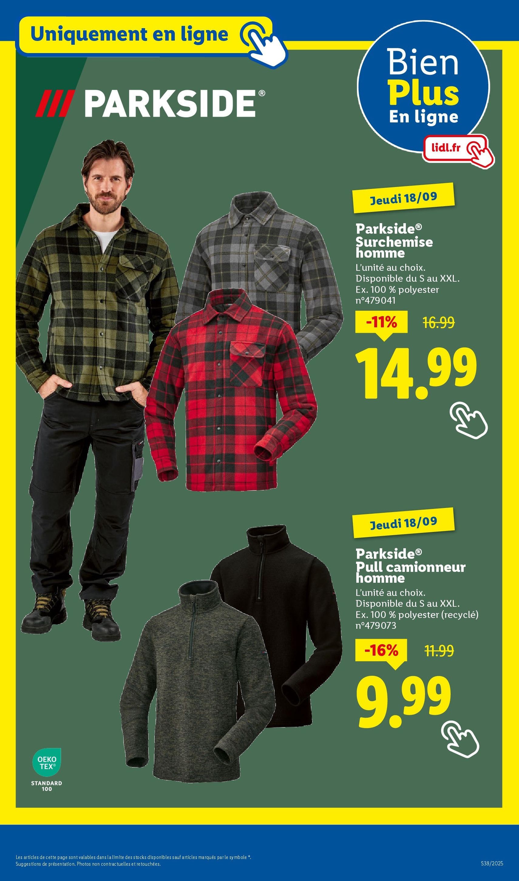 LIDL catalogue semaine 38 - brochure valable à partir du 18/09/2025, page 5 sur 75