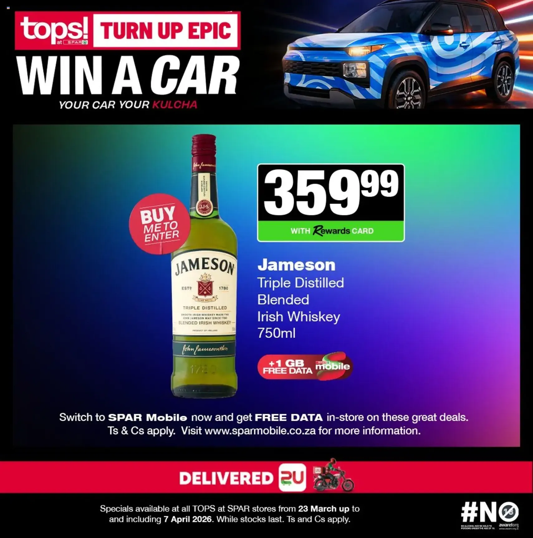 Tops at Spar Specials - valid flyer from 23/03/2026, page 2 of 9