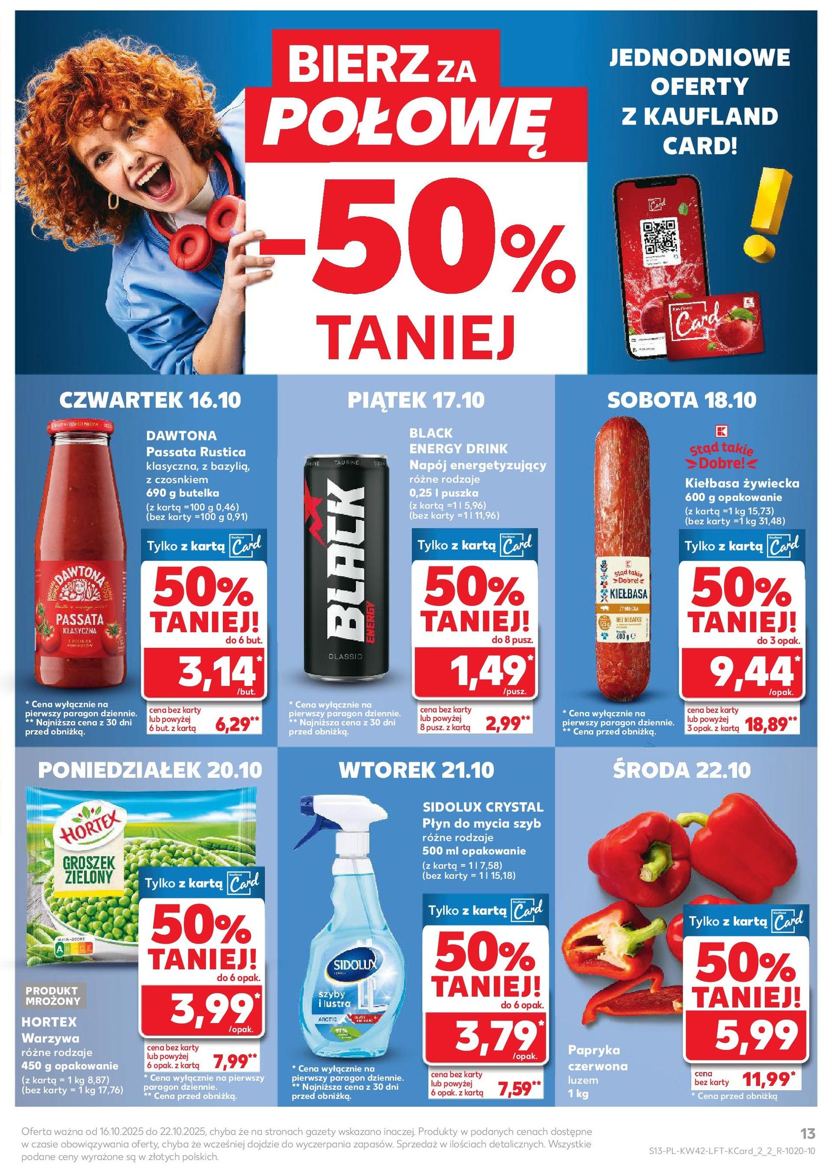 Kaufland gazetka - ważny gazetka od 16.10.2025 strona 13 z 63 Kaufland gazetka - ważny gazetka od 16.10.2025 strona 13 z 63