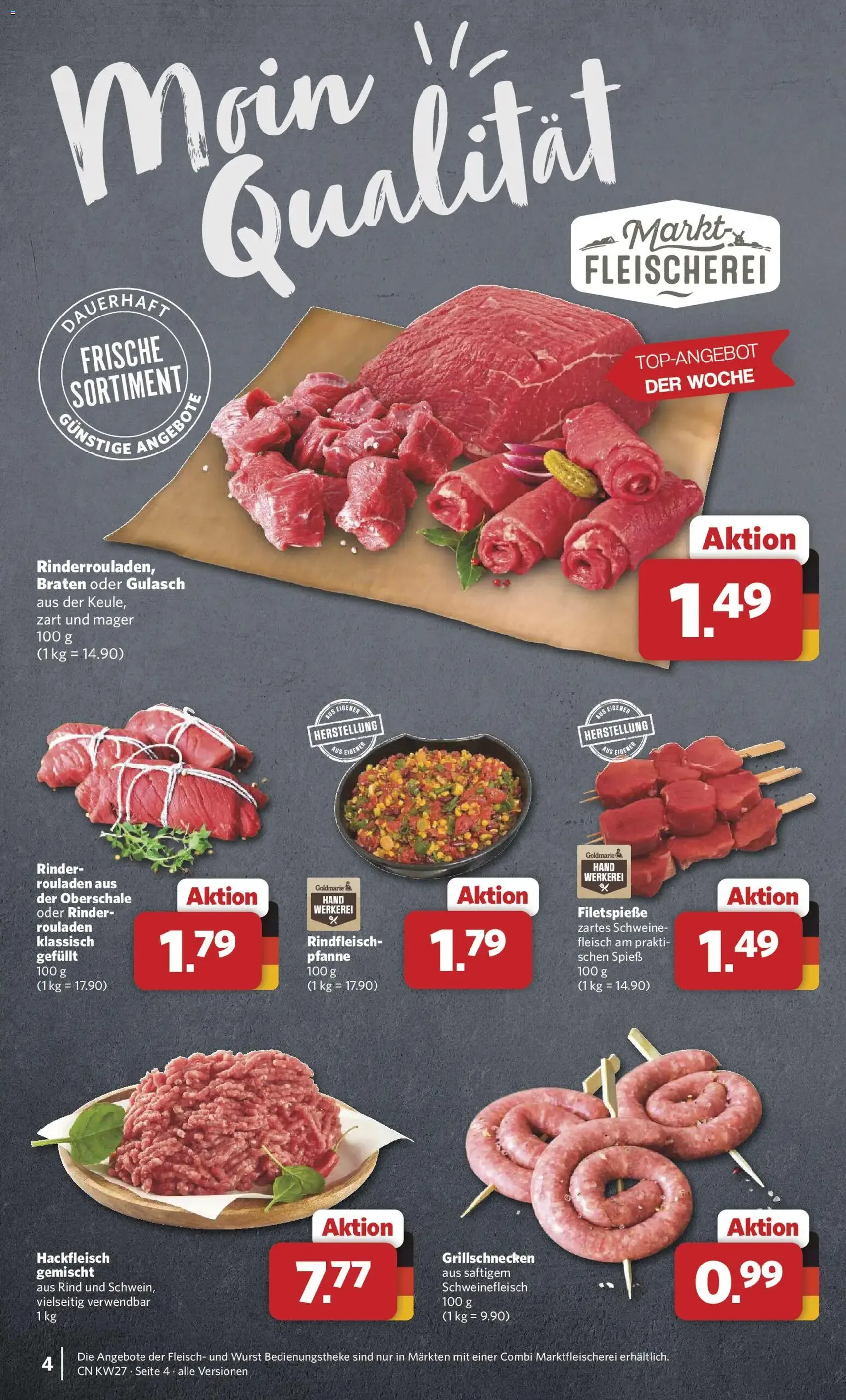 Combi Prospekt - Gültiger Prospekt ab 29.06.2026, Seite 4 von insgesamt 35