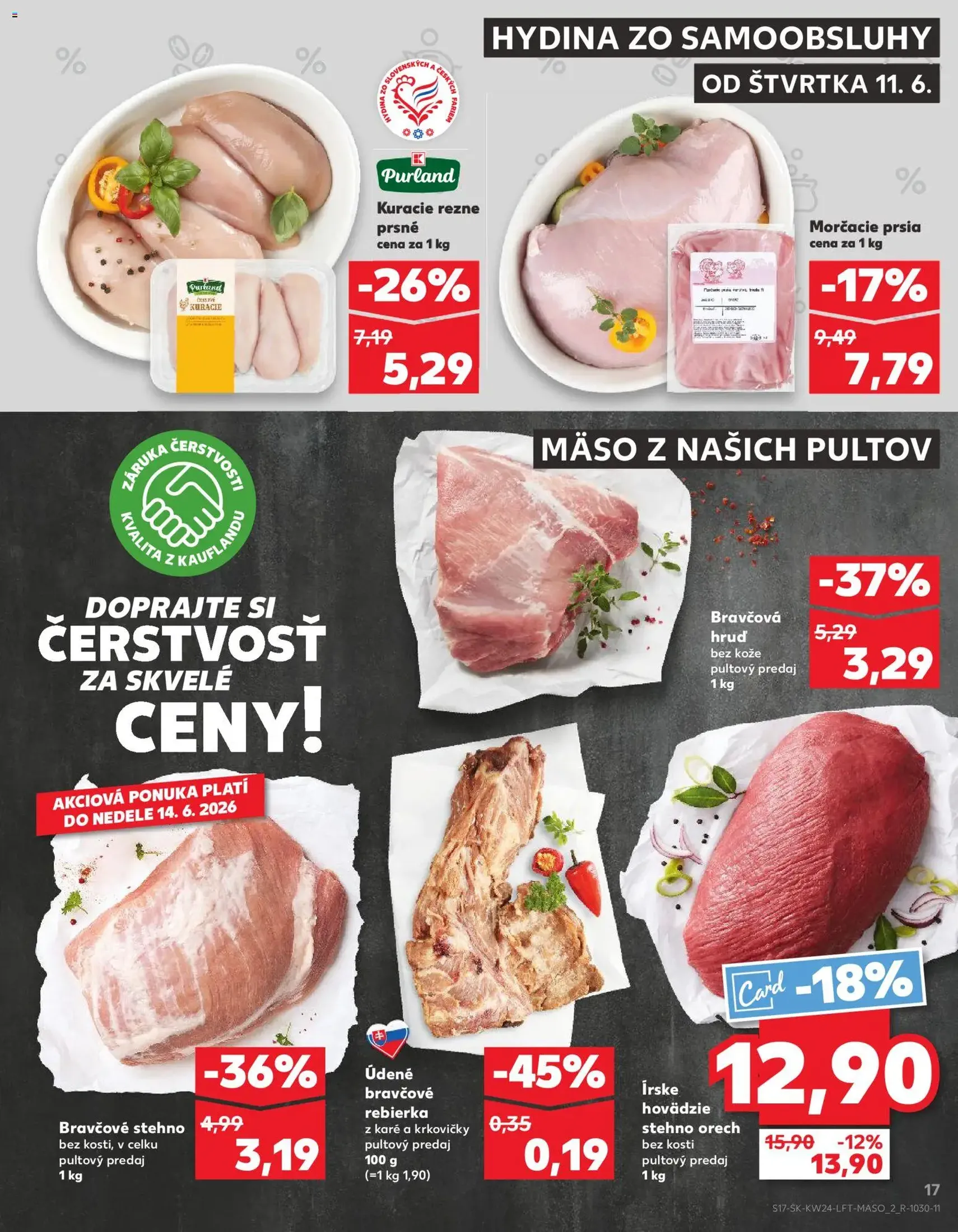 Kaufland SK akciós újság - 2026.06.11. érvényes szórólap 17 oldal 78 oldalból