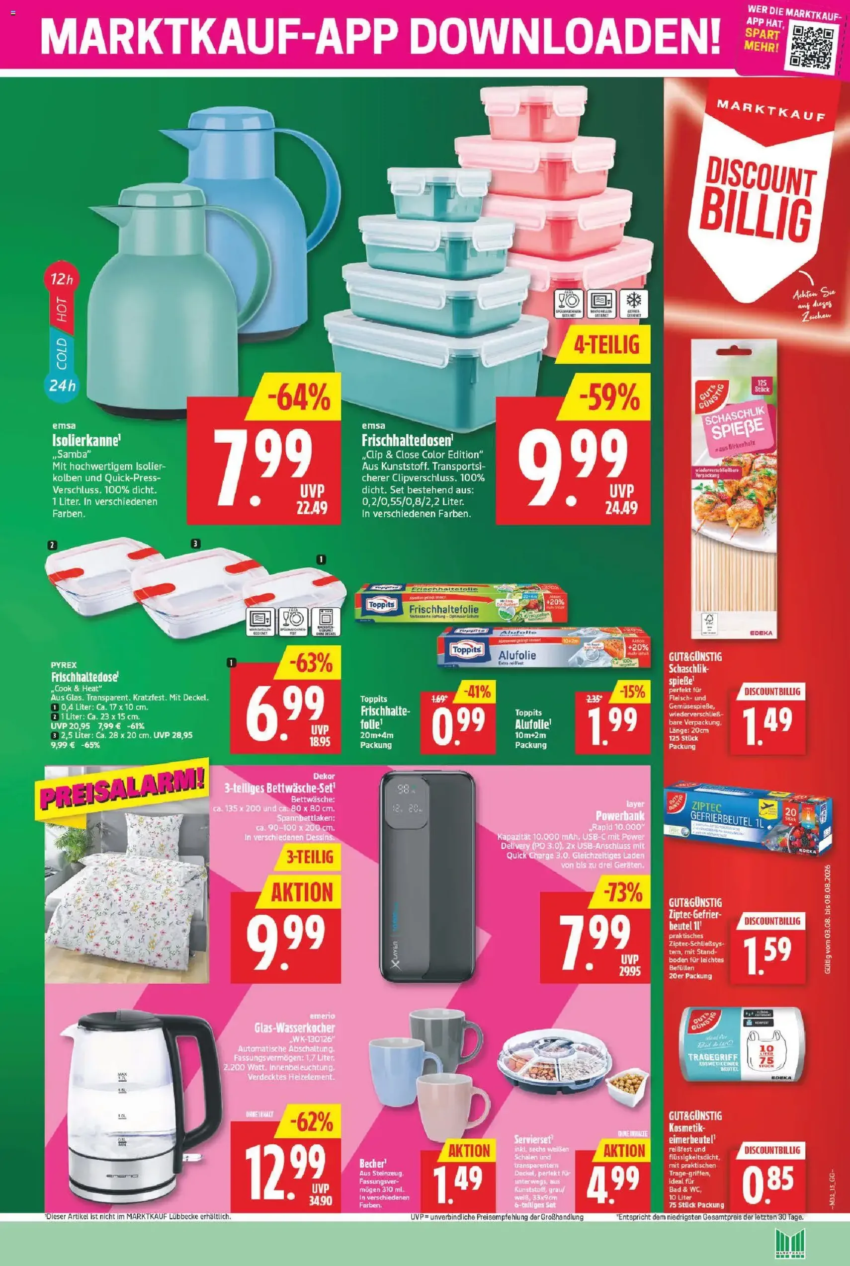 Marktkauf Prospekt - Gültiger Prospekt ab 03.08.2026, Seite 15 von insgesamt 32