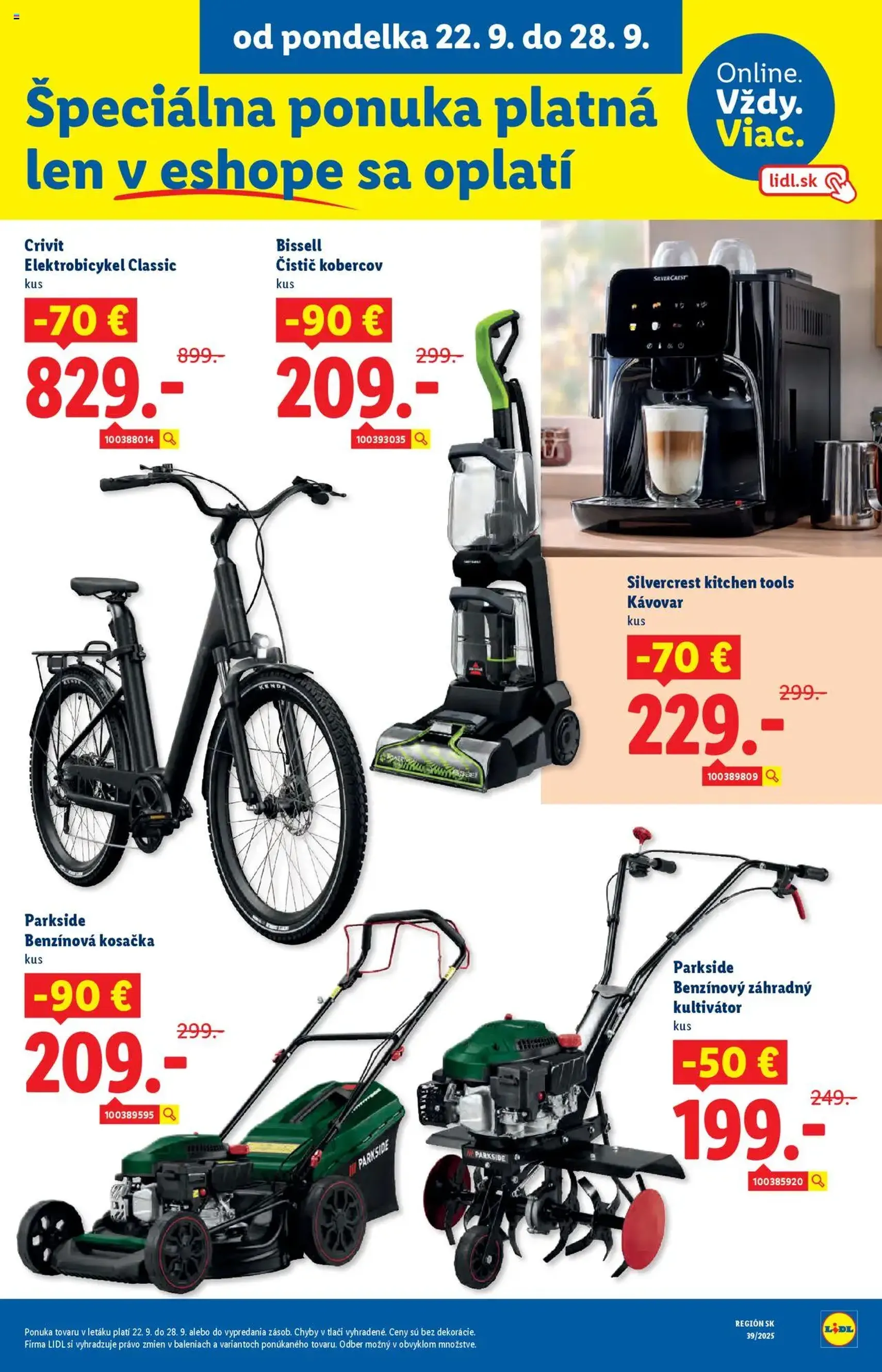 Lidl leták - platný leták od 22.09.2025 strana 66 z 99 Lidl leták - platný leták od 22.09.2025 strana 66 z 99