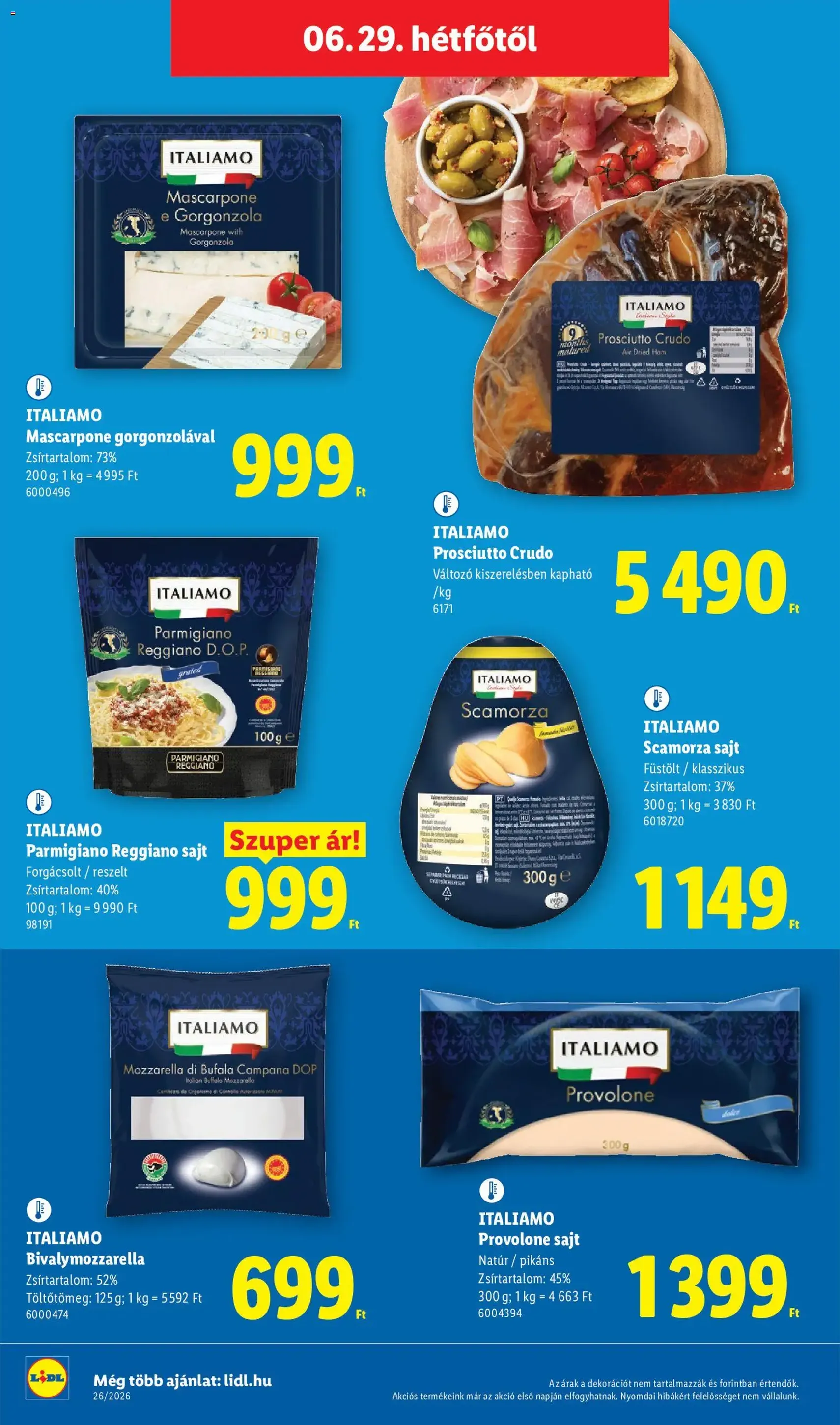Lidl akciós újság - 2026.06.25. érvényes szórólap 66 oldal 74 oldalból