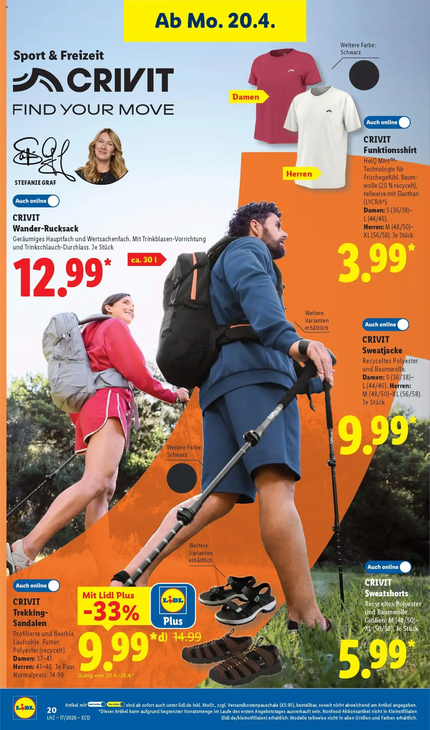 Lidl Prospekt - Gültiger Prospekt ab 20.04.2026, Seite 36 von insgesamt 68