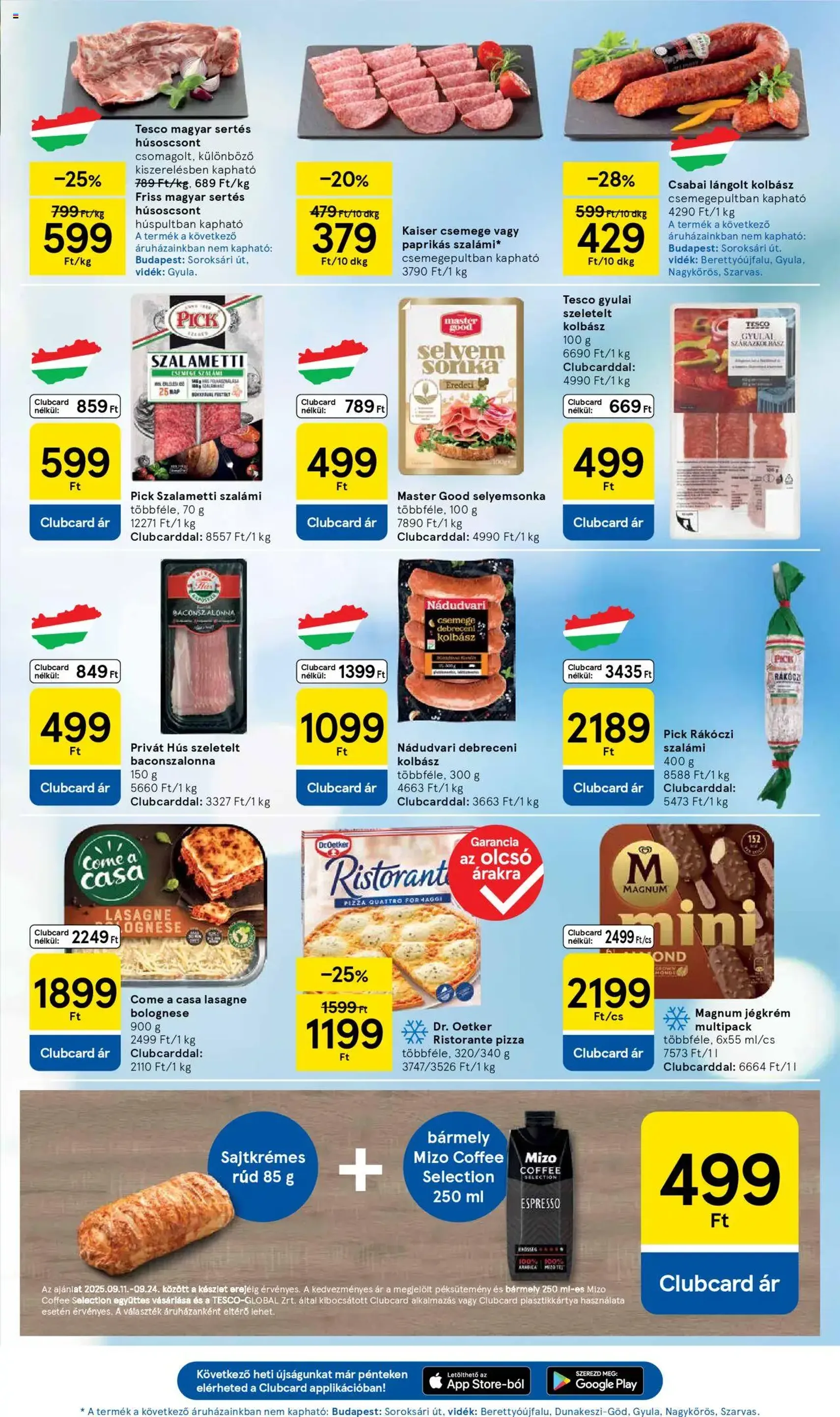 Tesco Hipermarket - Akciós újság - 2025.09.18. érvényes szórólap 3 oldal 32 oldalból