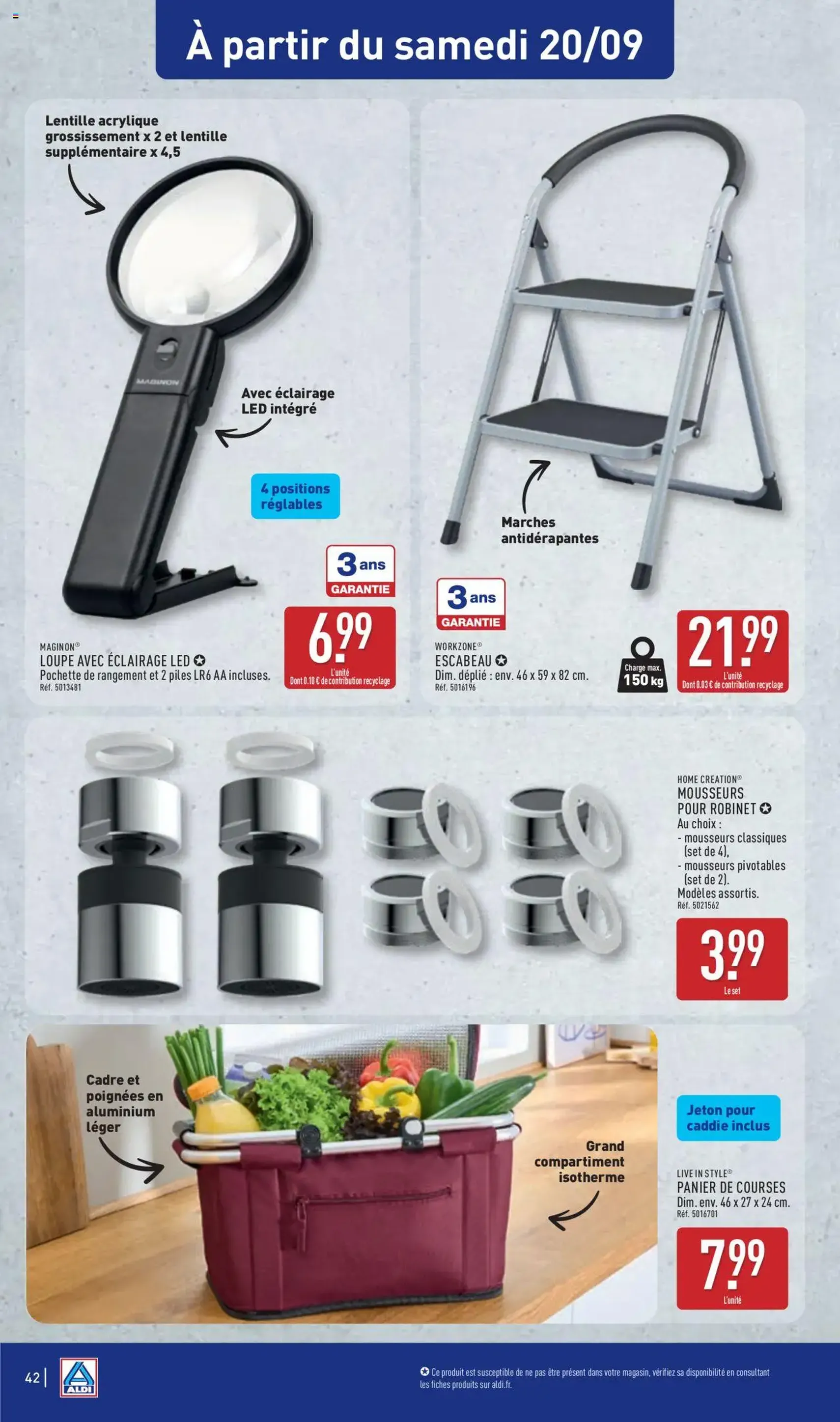 Aldi catalogue semaine 38 - brochure valable à partir du 16/09/2025, page 45 sur 48