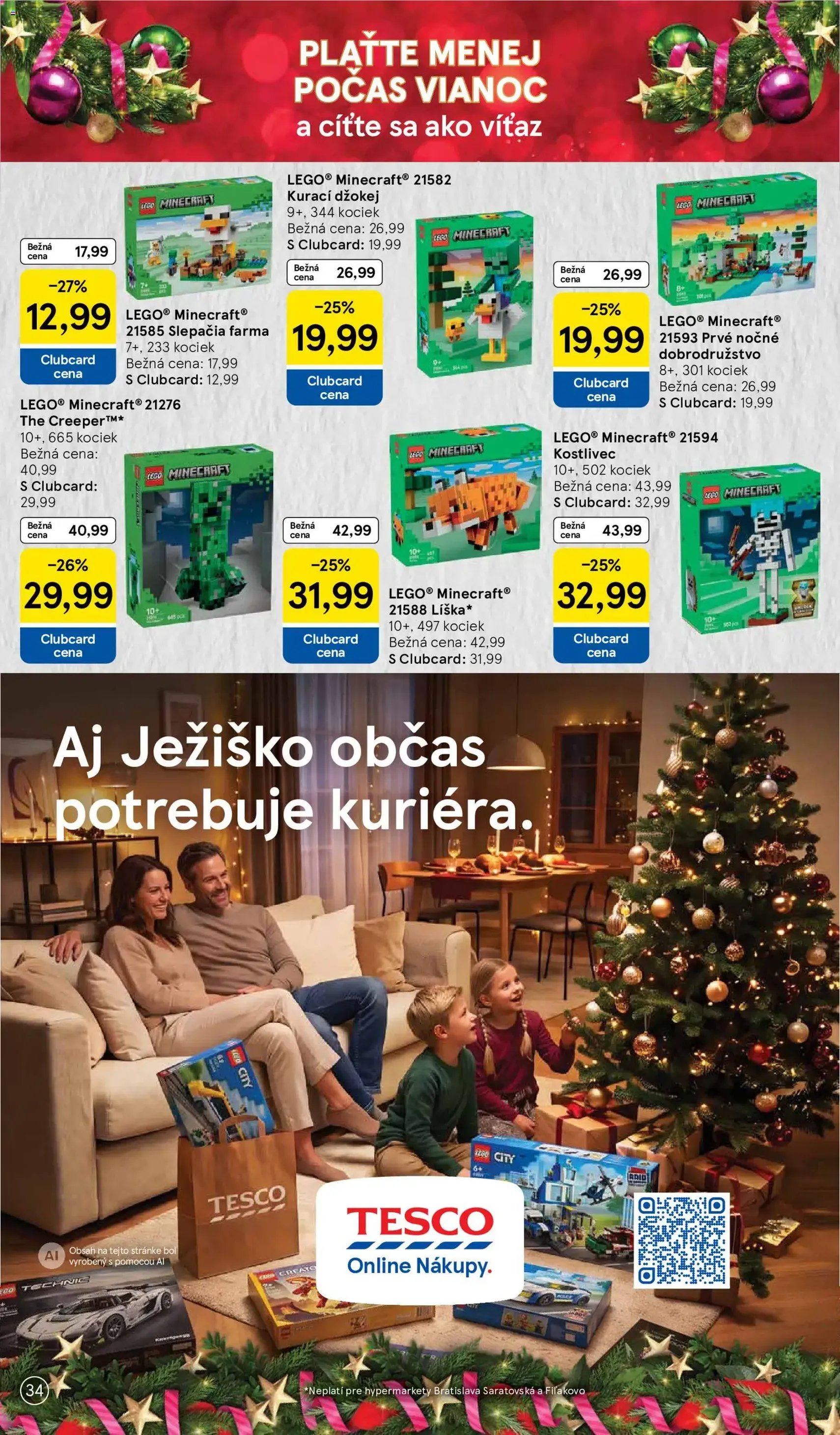 Tesco katalóg hračiek - platný leták od 26.10.2026 strana 34 z 36