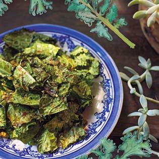 Recipe preview Crispy Kale with Paprika + Truffle Salt