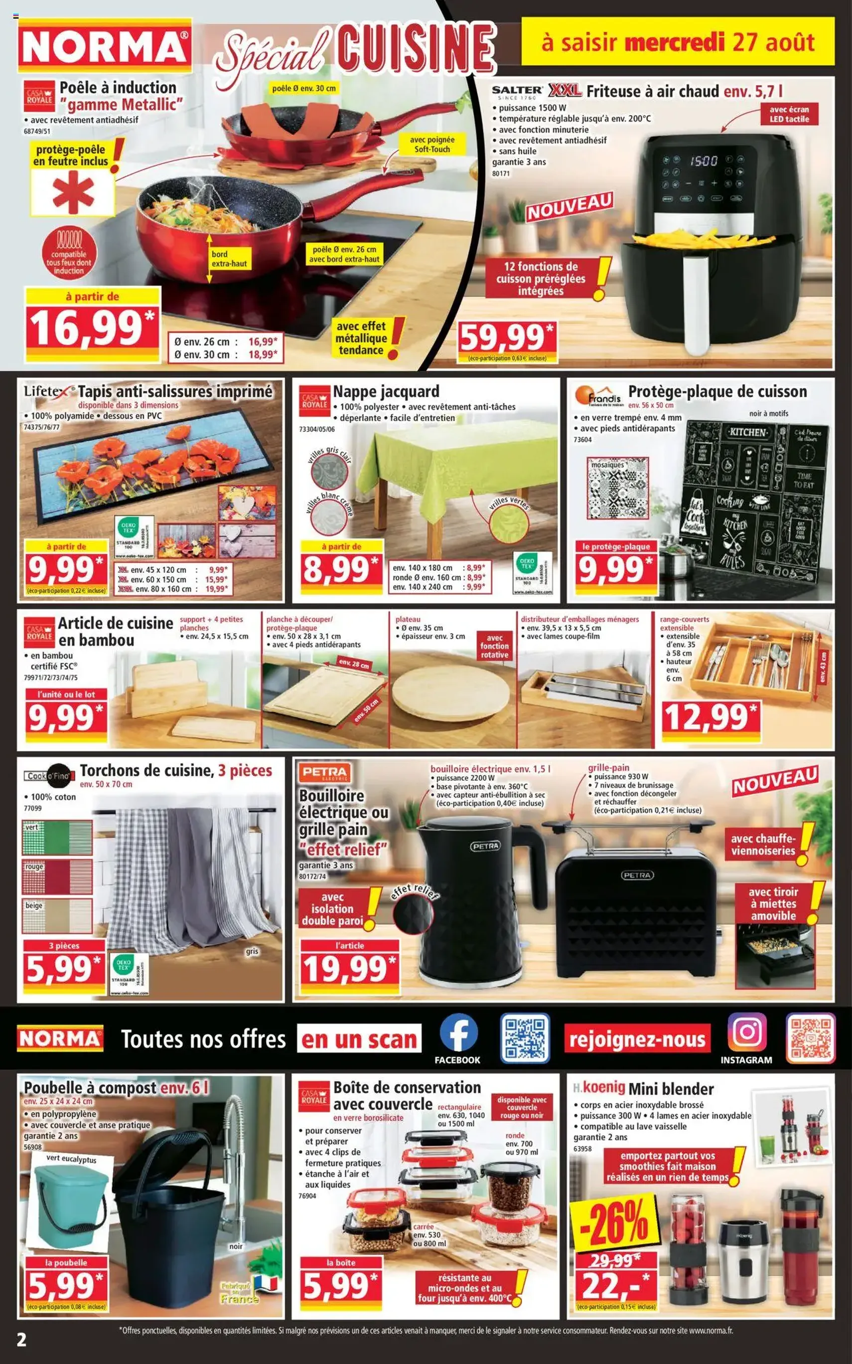 Norma catalogue - brochure valable à partir du 27/08/2025, page 2 sur 12