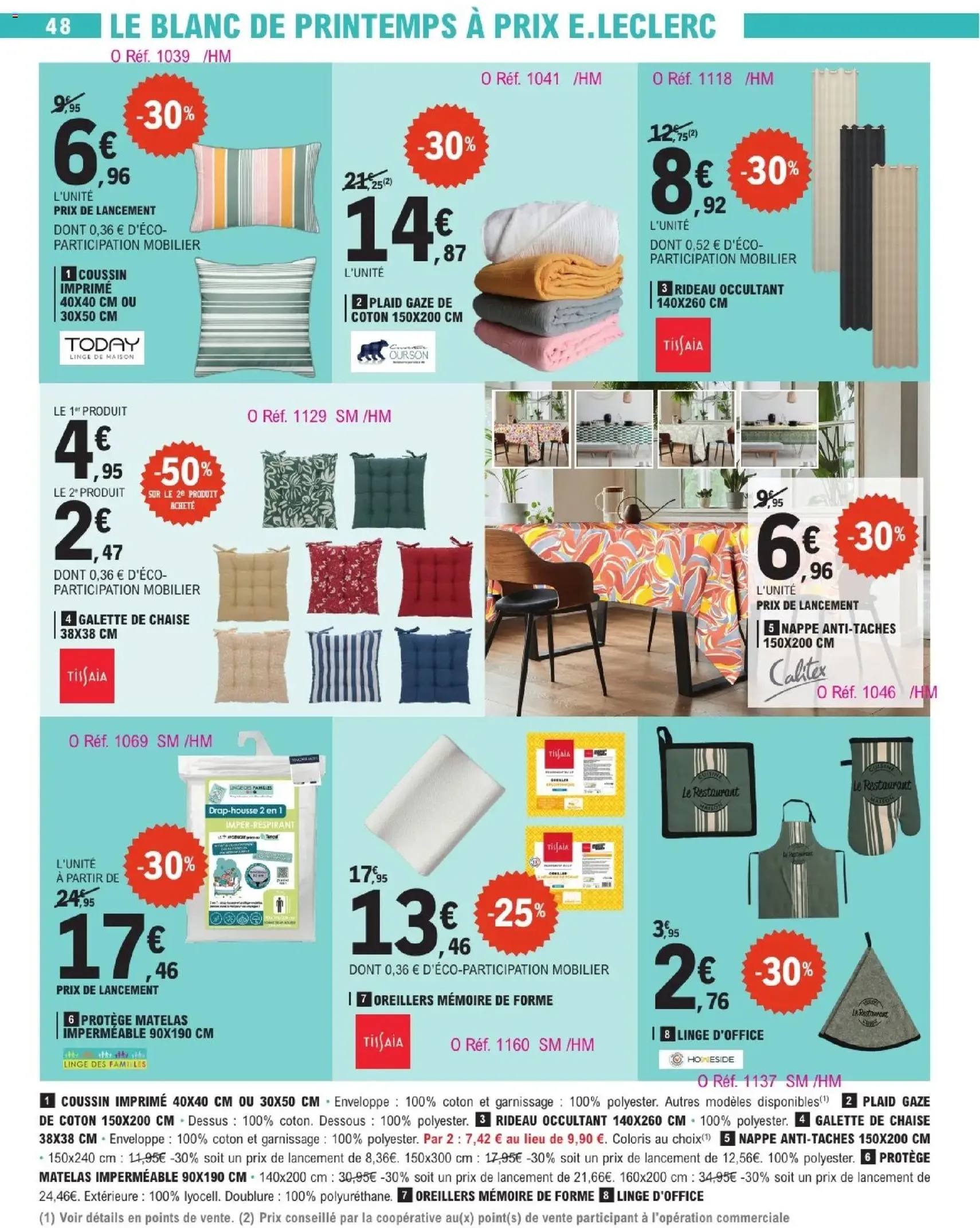 E.Leclerc catalogue de la semaine 22 - brochure valable à partir du 26/05/2026, page 48 sur 66