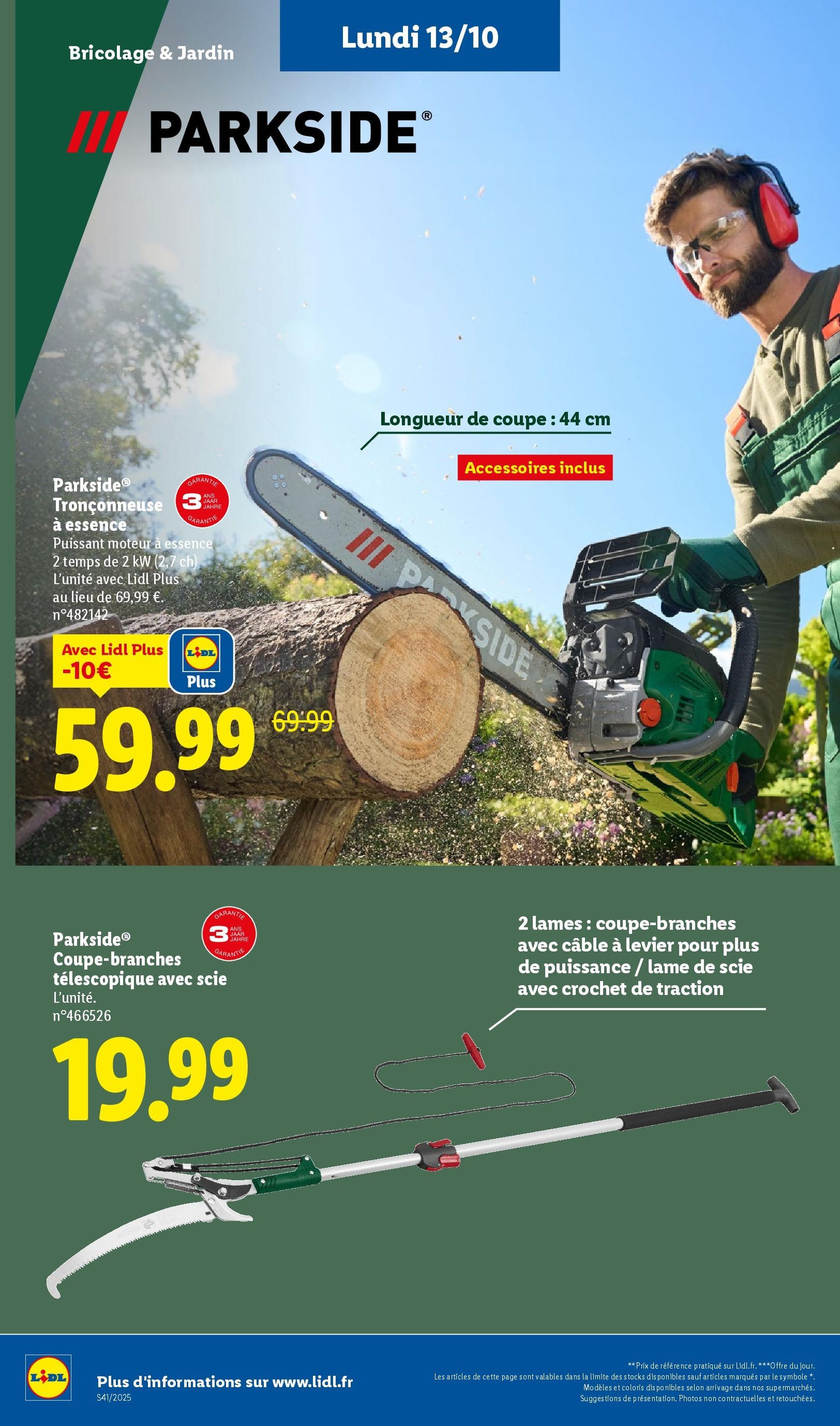 LIDL catalogue semaine 41 - brochure valable à partir du 09/10/2025, page 64 sur 73