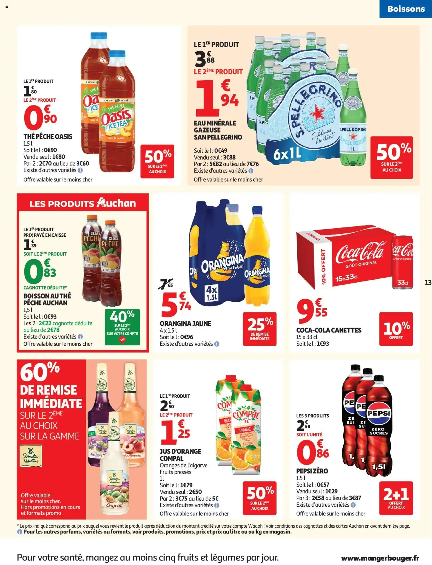Auchan folder / publicité - geldige folder vanaf 28/07/2026 pagina 13 van 54