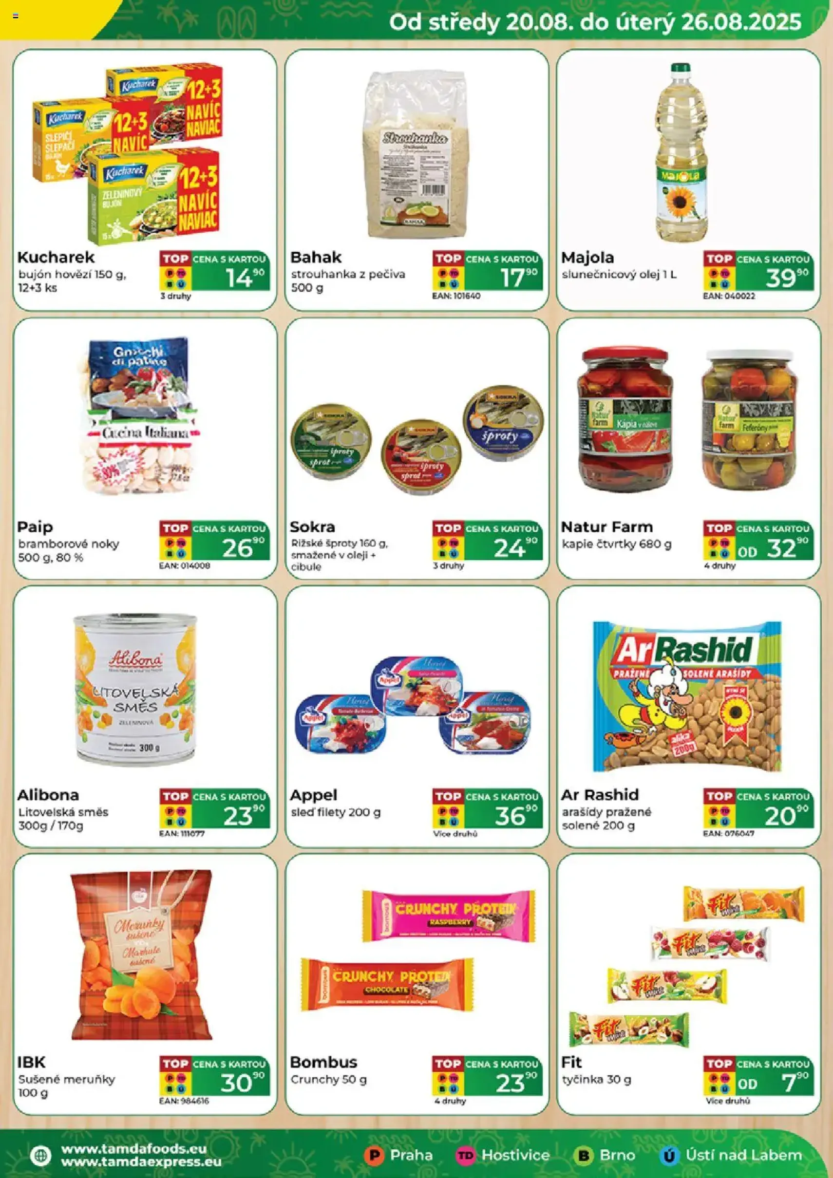 Tamda Foods leták - platný leták od 20.08.2025 strana 3 z 52 Tamda Foods leták - platný leták od 20.08.2025 strana 3 z 52
