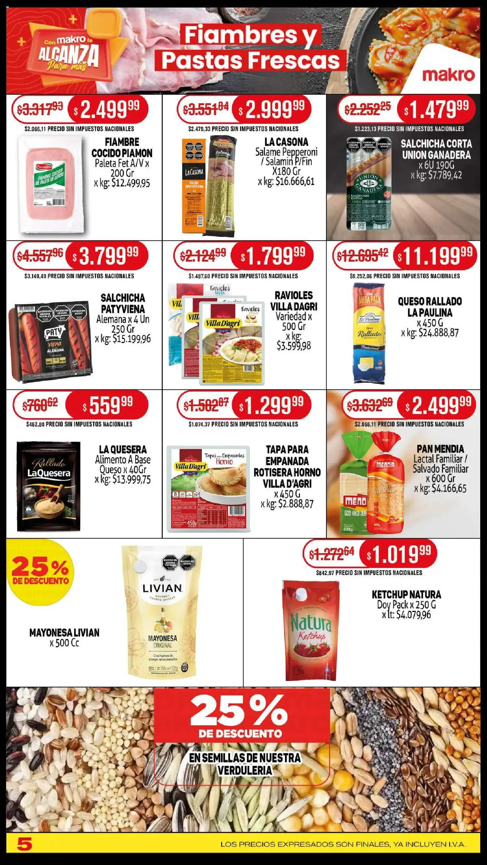 Makro ofertas - folleto válido desde 23/10/2025 página 5 de 15 Makro ofertas - folleto válido desde 23/10/2025 página 5 de 15